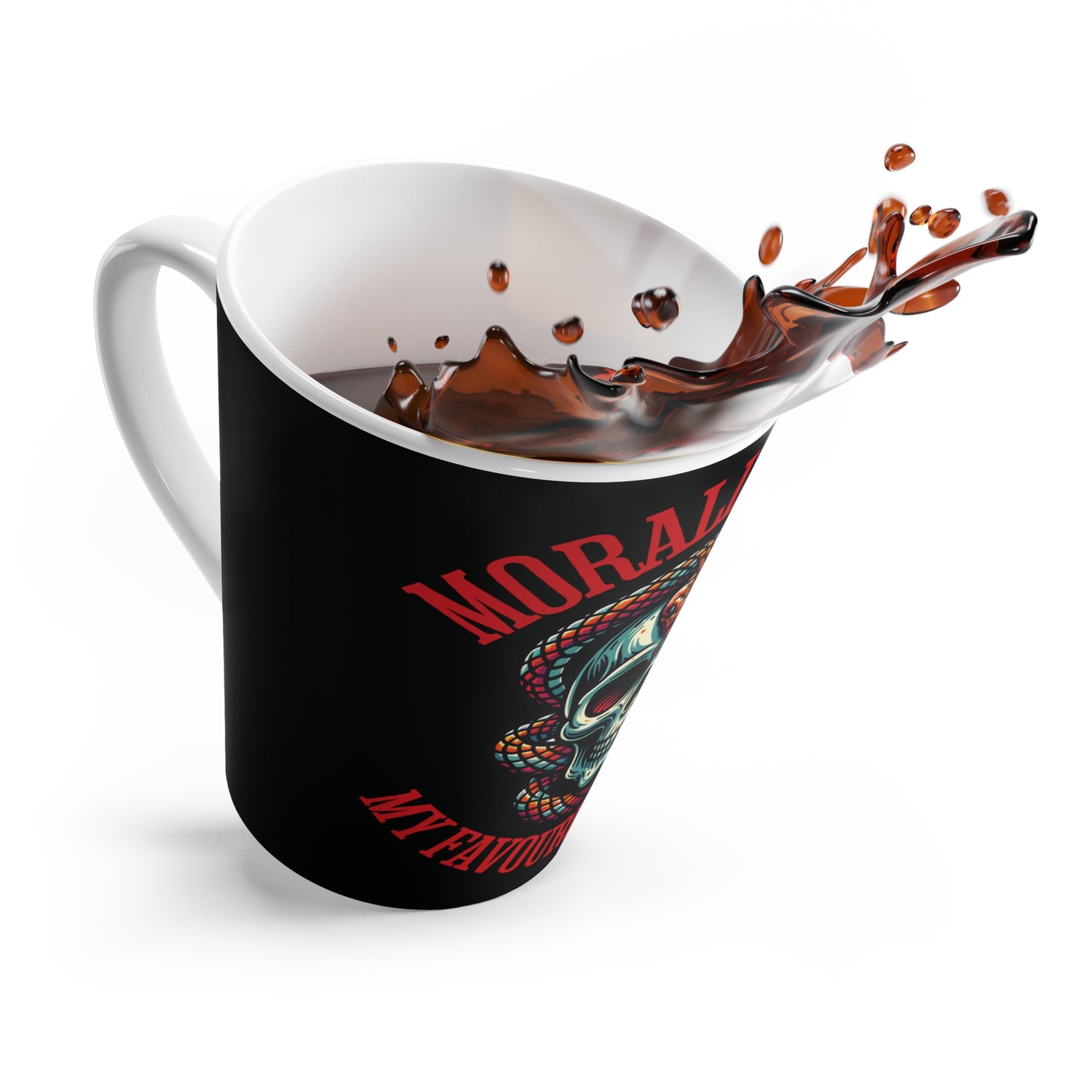 Morally Grey Latte Mug - Bookslut Shirts