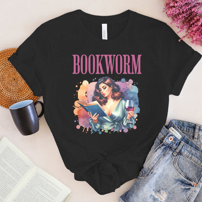 Worming Through Pages Tee