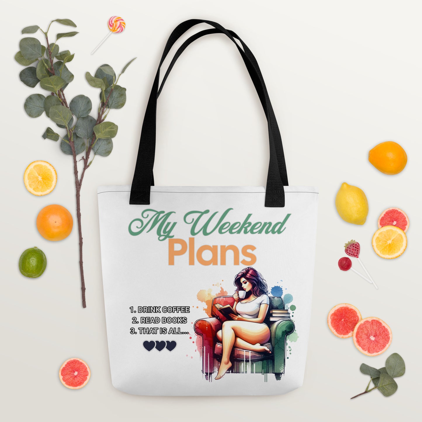 My Weekend Plans Tote bag