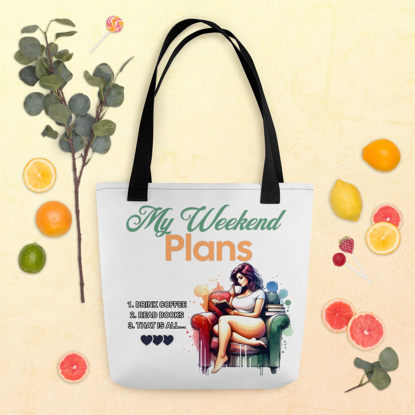 My Weekend Plans Tote bag