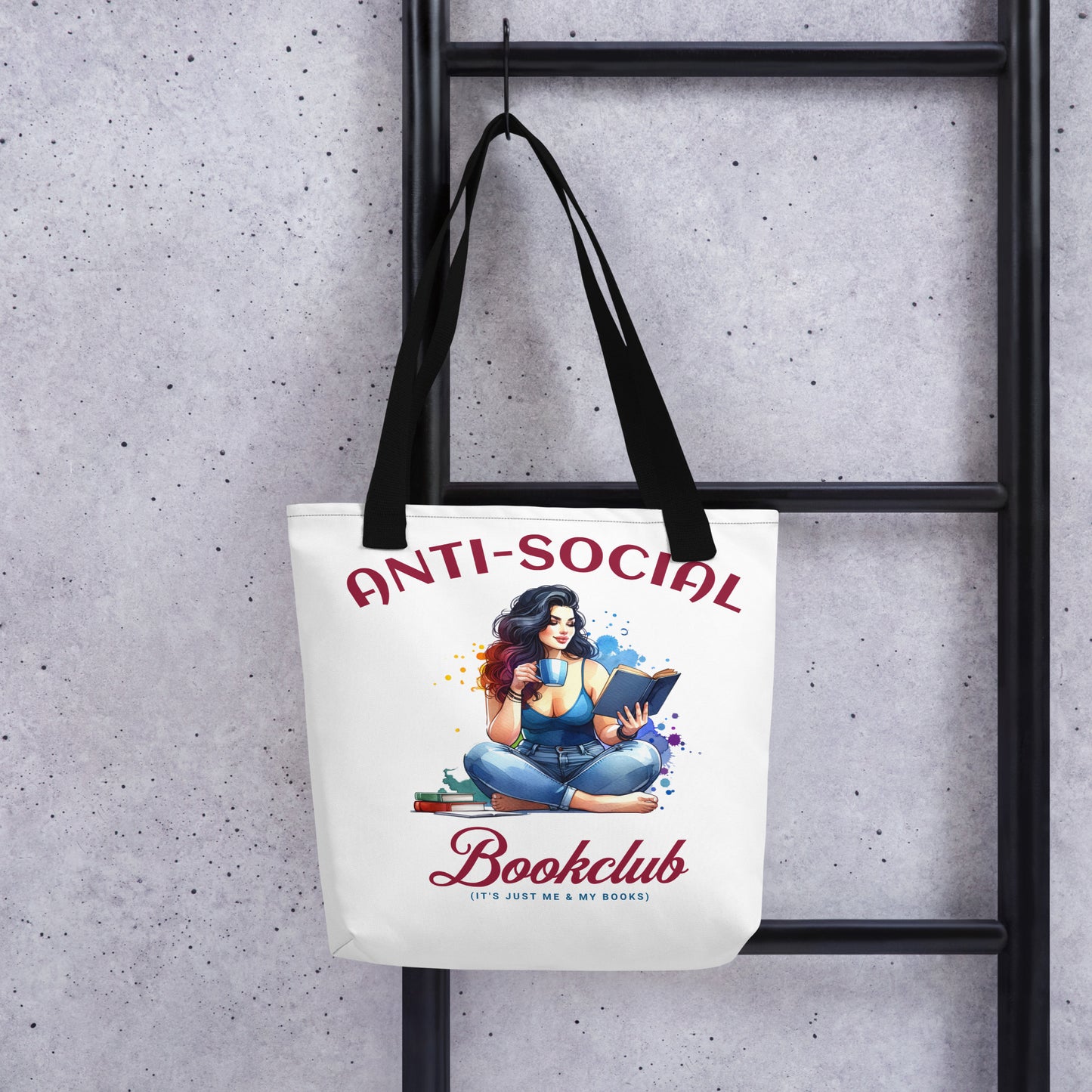 Anti-Social Book Club Tote bag