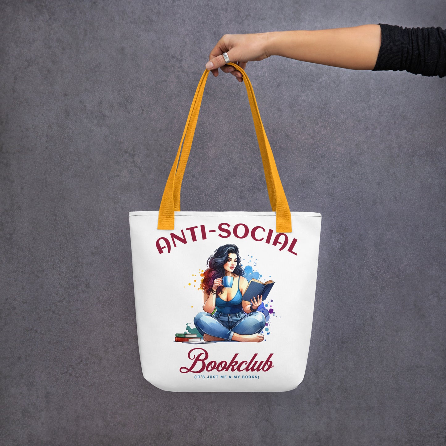 Anti-Social Book Club Tote bag