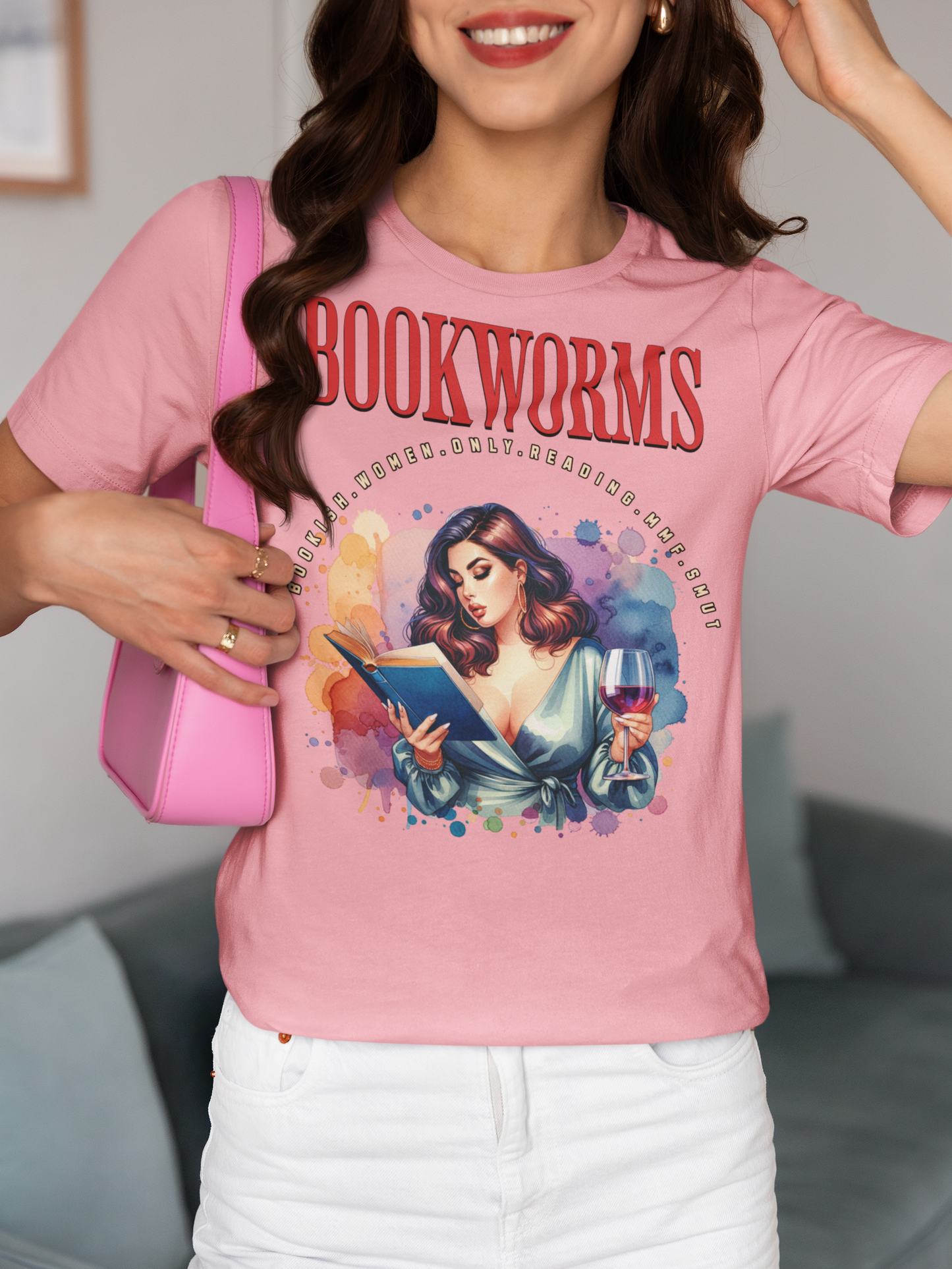 B.O.O.K.W.O.R.M.S Unisex t-shirt