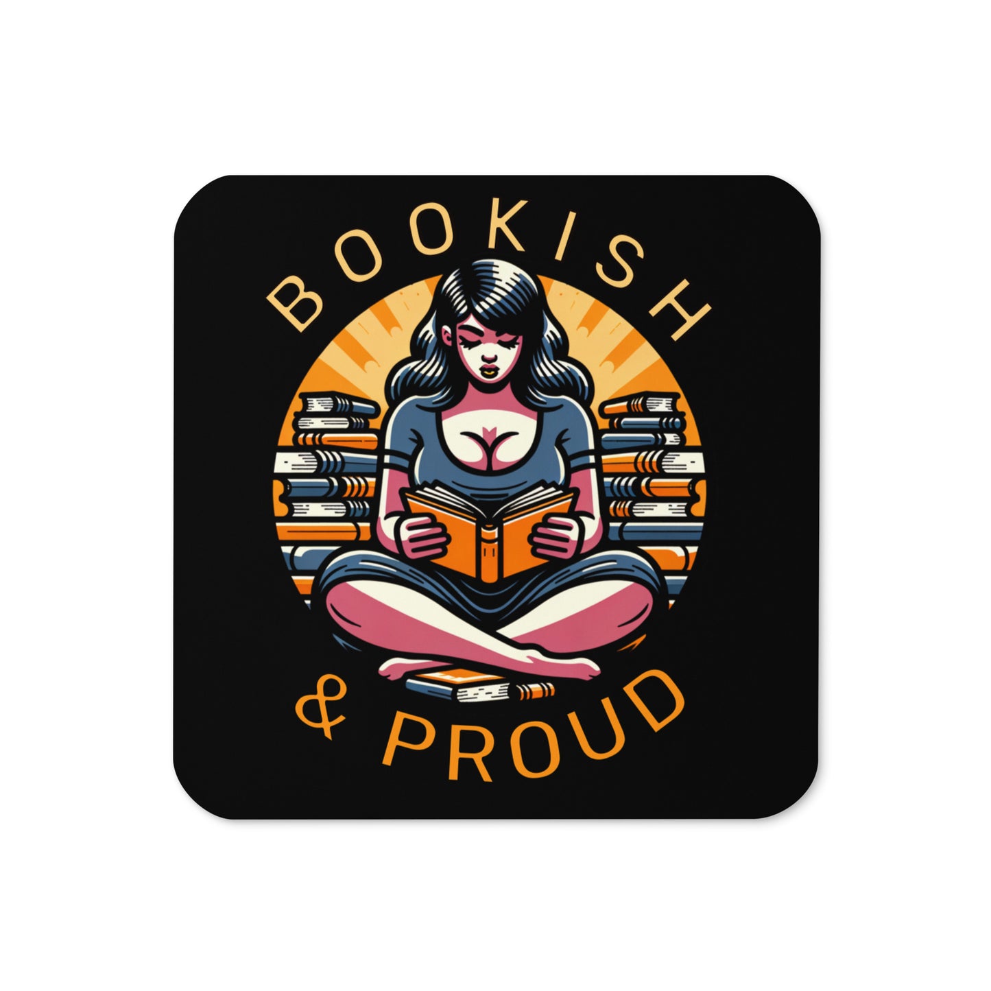 Bookish & Proud Coaster