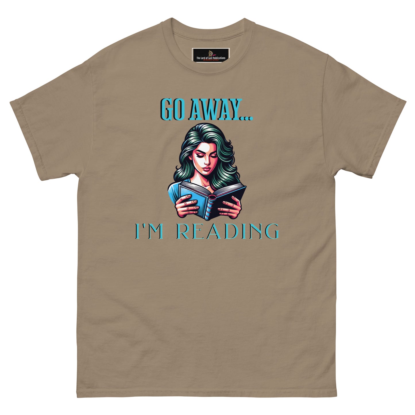 I'm Reading classic tee - Bookslut Shirts