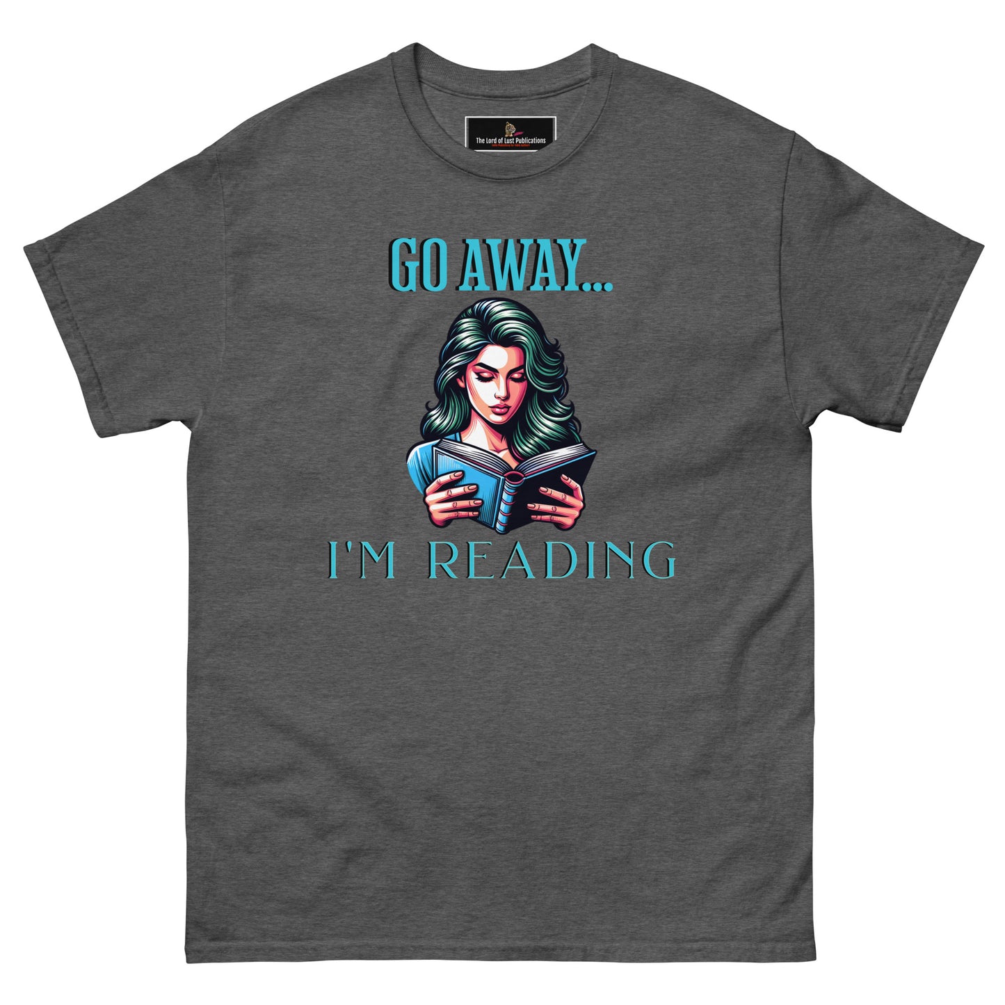 I'm Reading classic tee - Bookslut Shirts