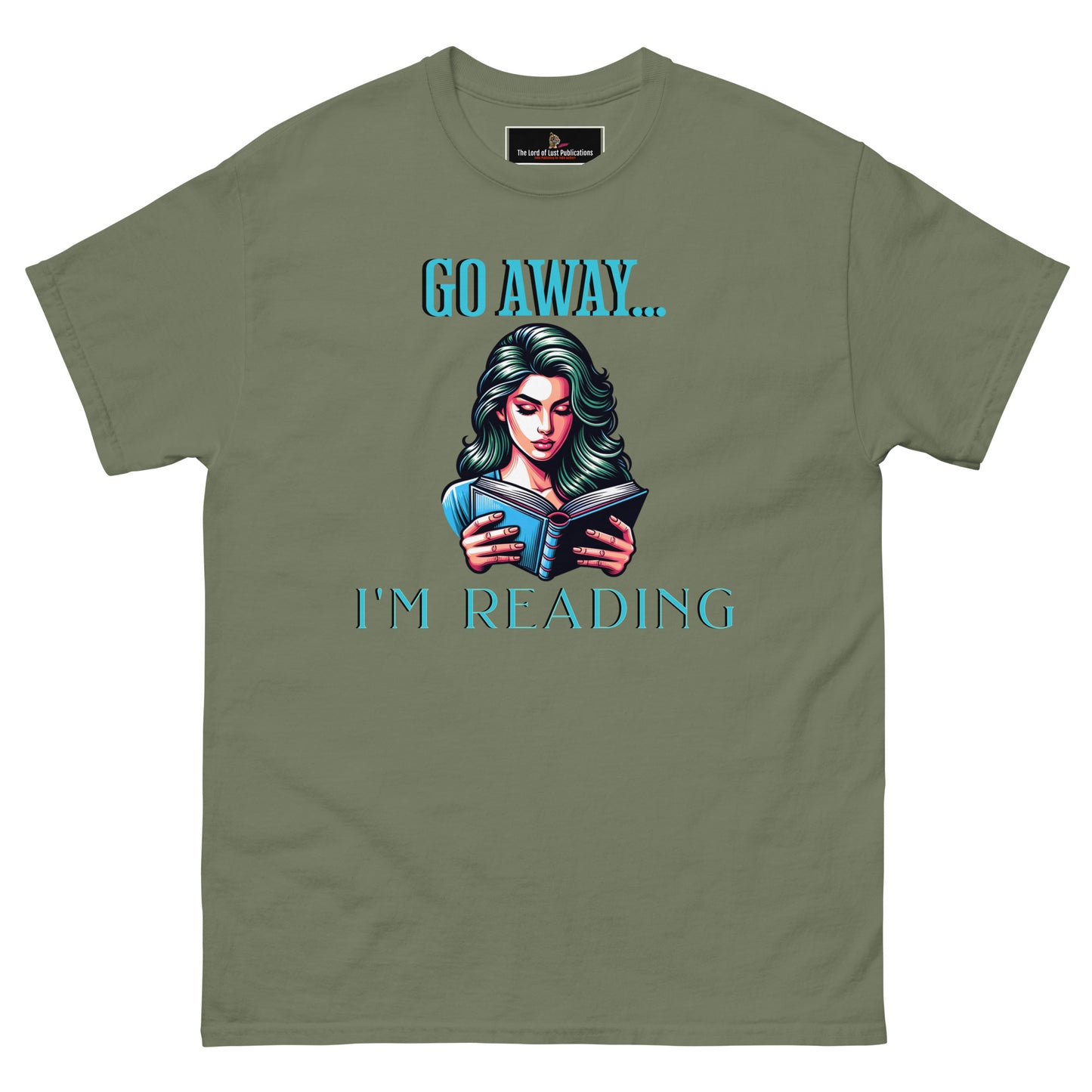 I'm Reading classic tee - Bookslut Shirts