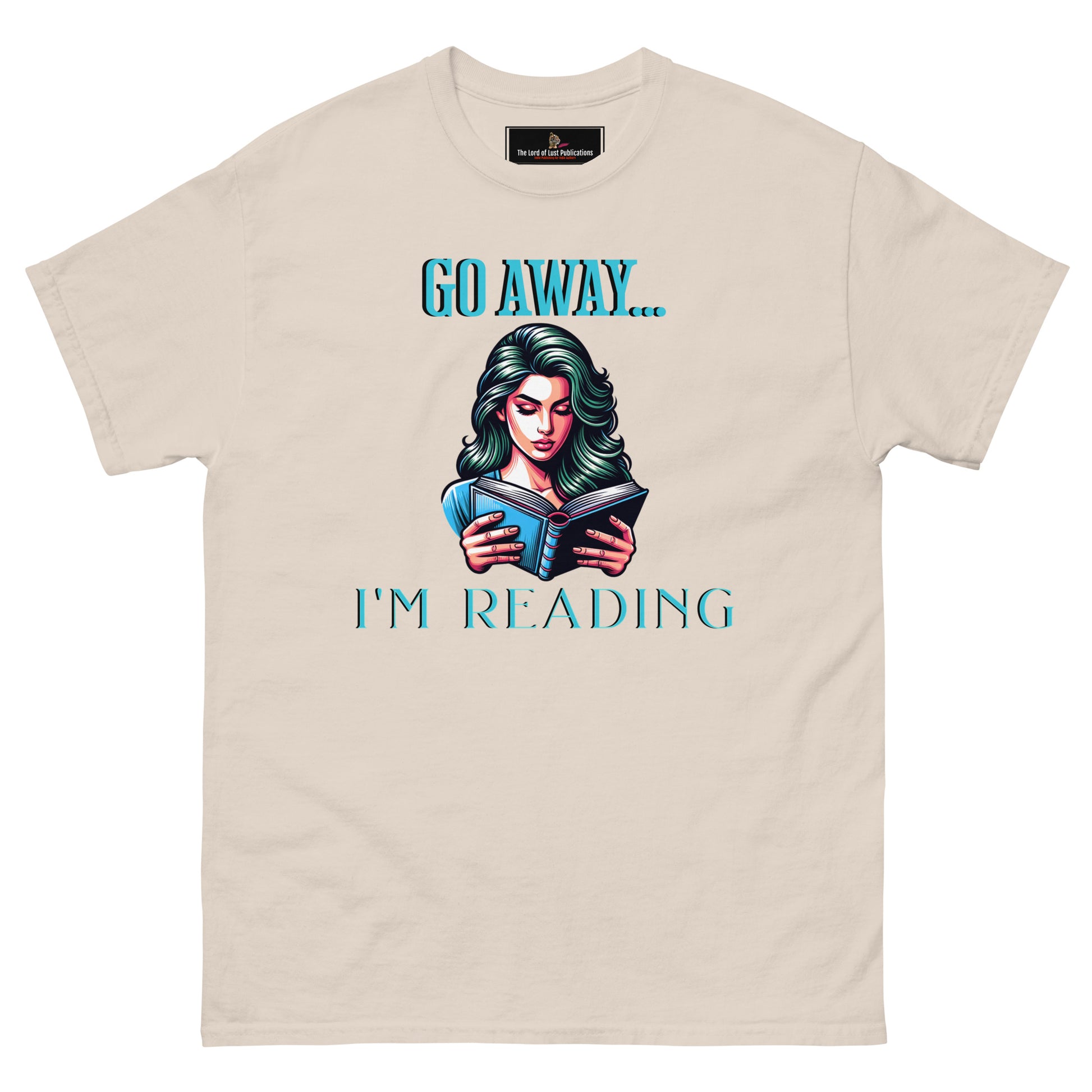 I'm Reading classic tee - Bookslut Shirts