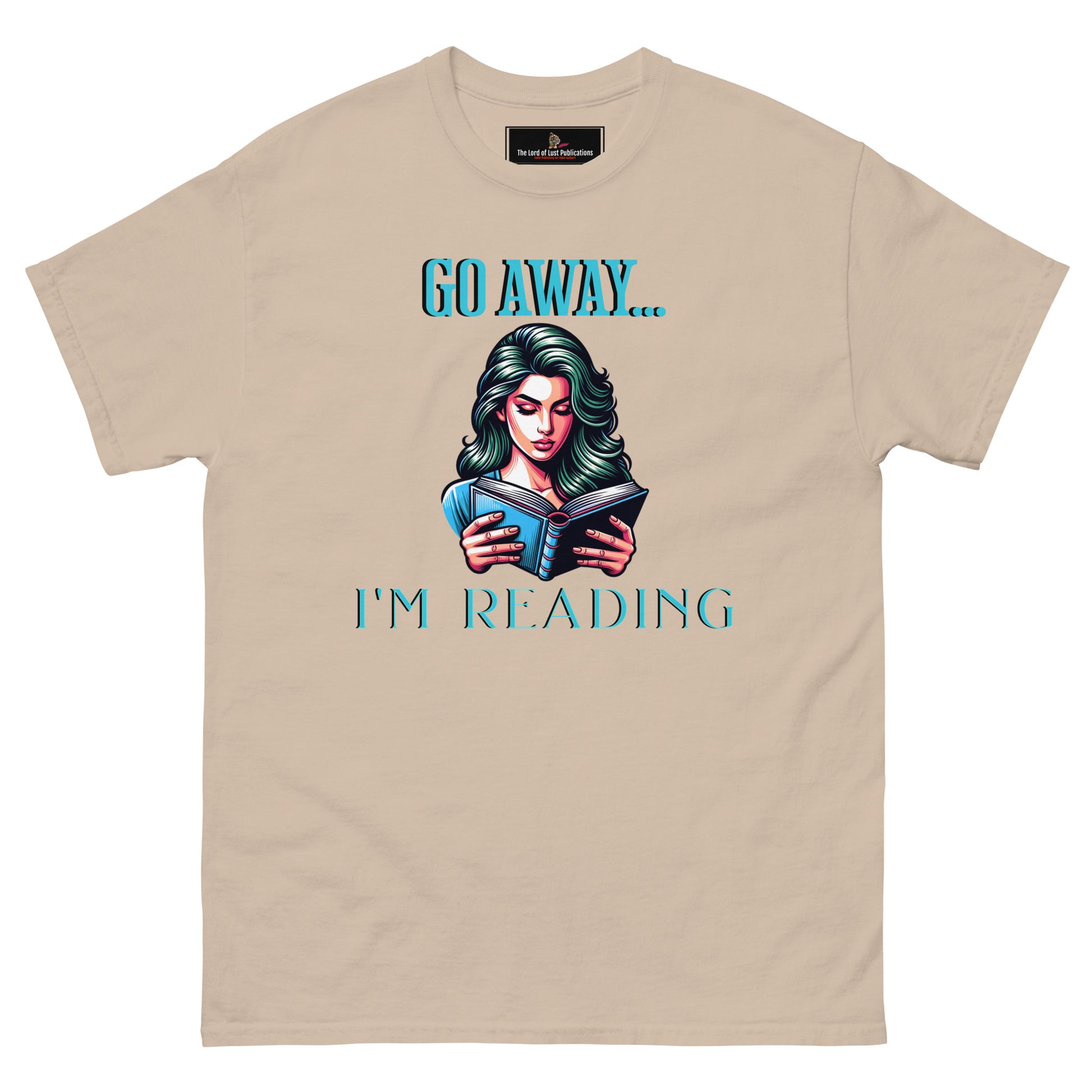 I'm Reading classic tee - Bookslut Shirts