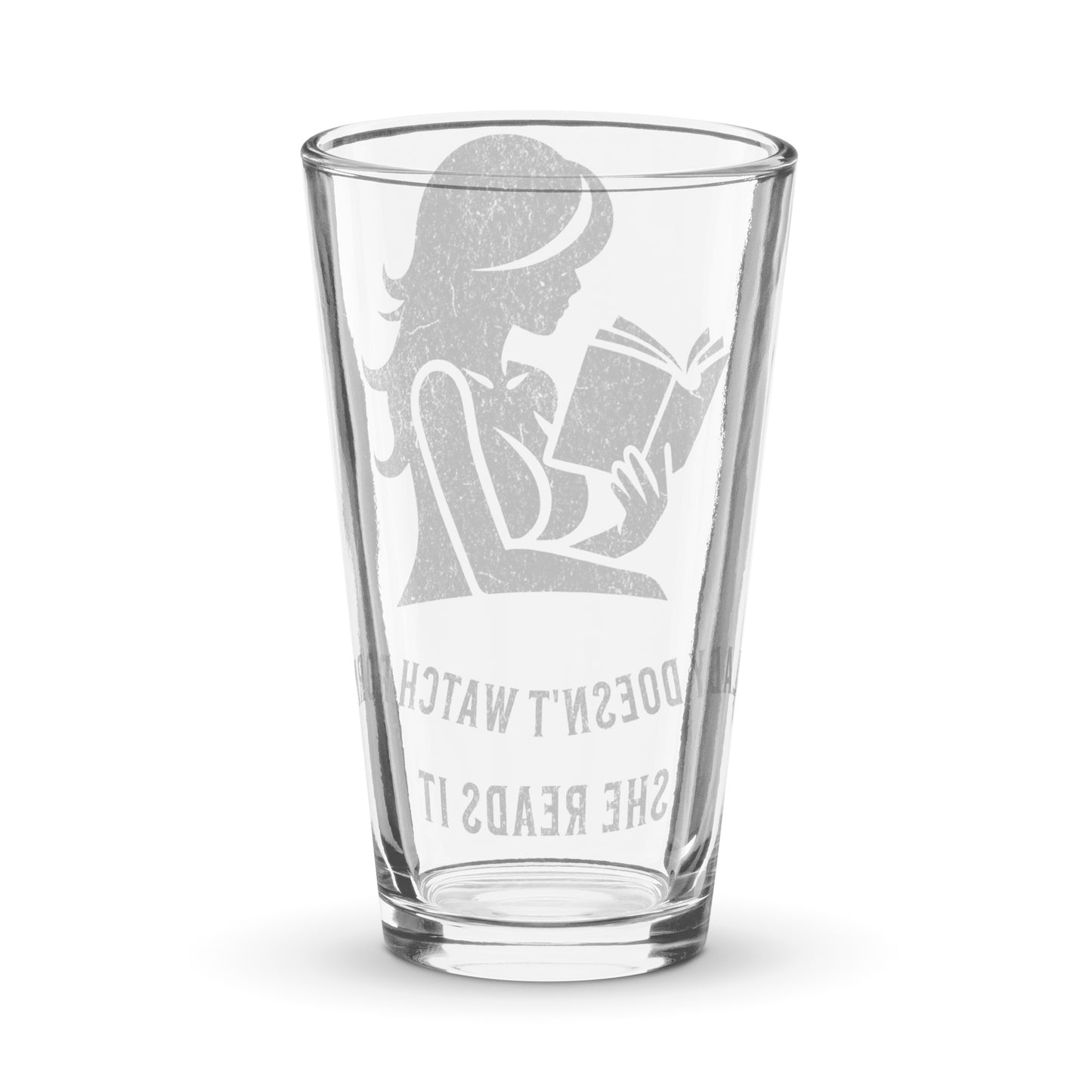 ALDWP pint glass - Bookslut Shirts