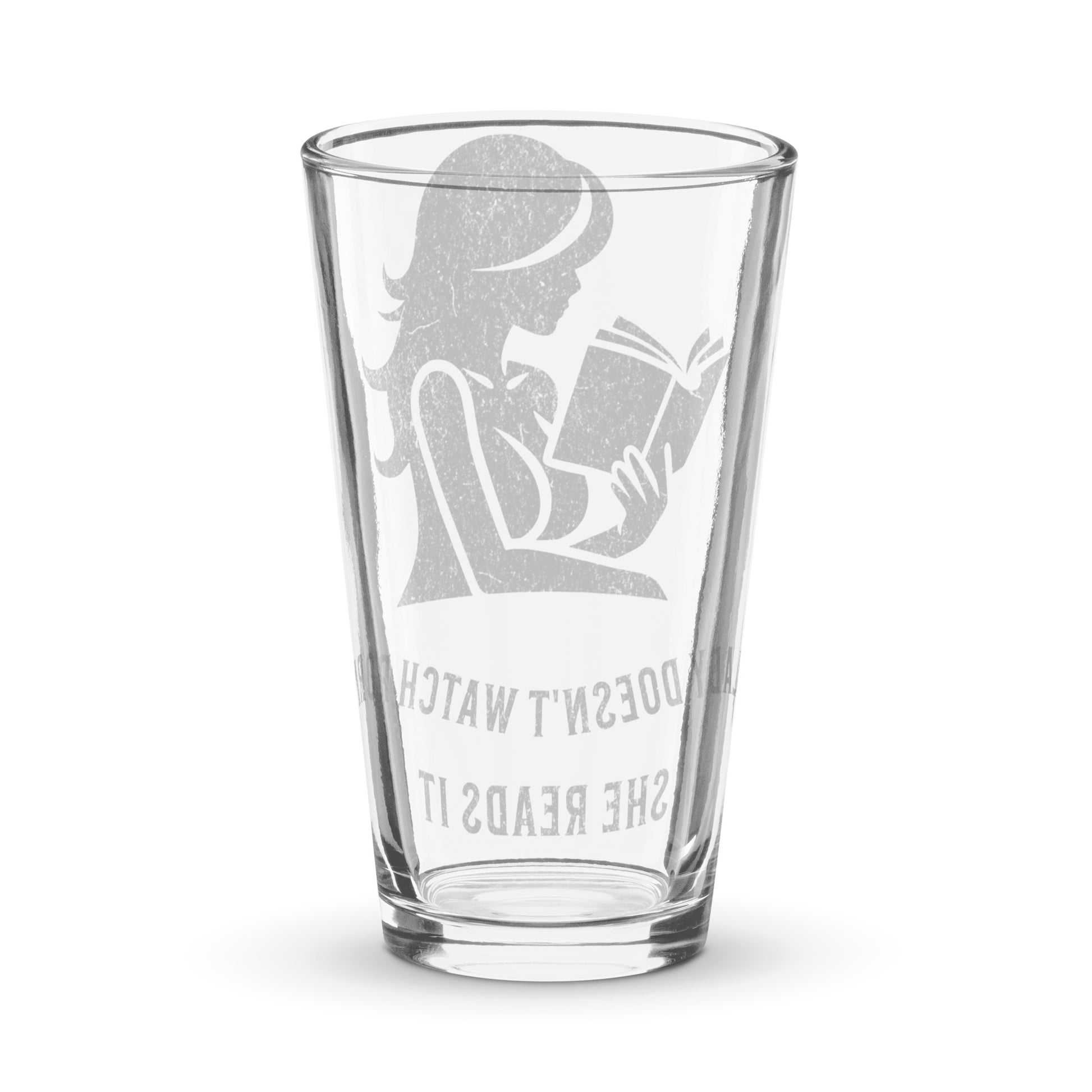 ALDWP pint glass - Bookslut Shirts