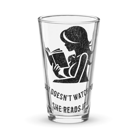 ALDWP pint glass - Bookslut Shirts