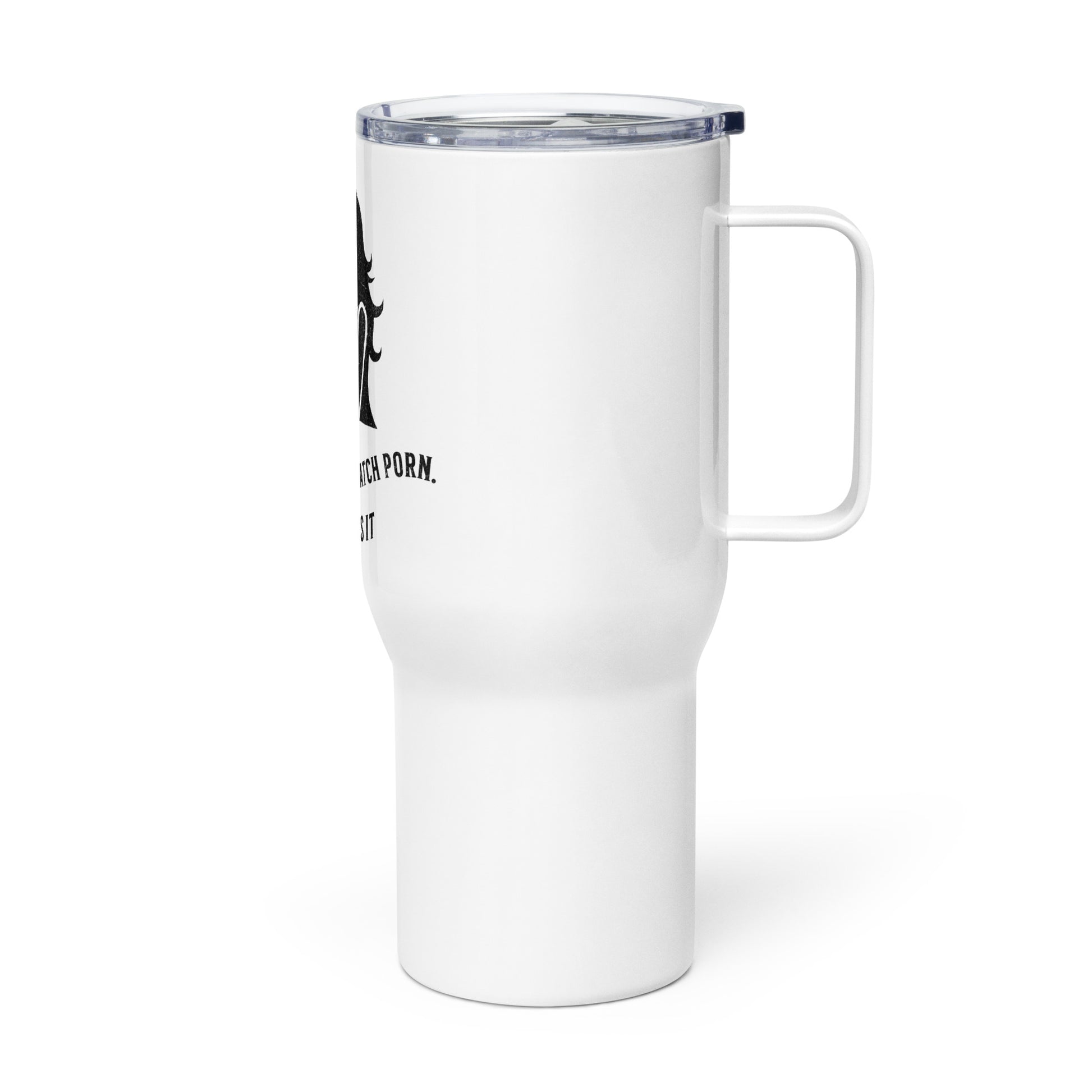 ALDWP Travel mug with a handle - Bookslut Shirts