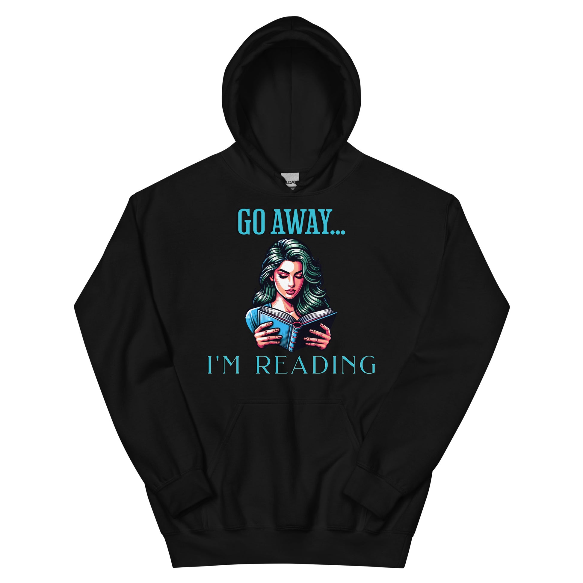 I'm Reading... Unisex Cozy Hoodie - Bookslut Shirts