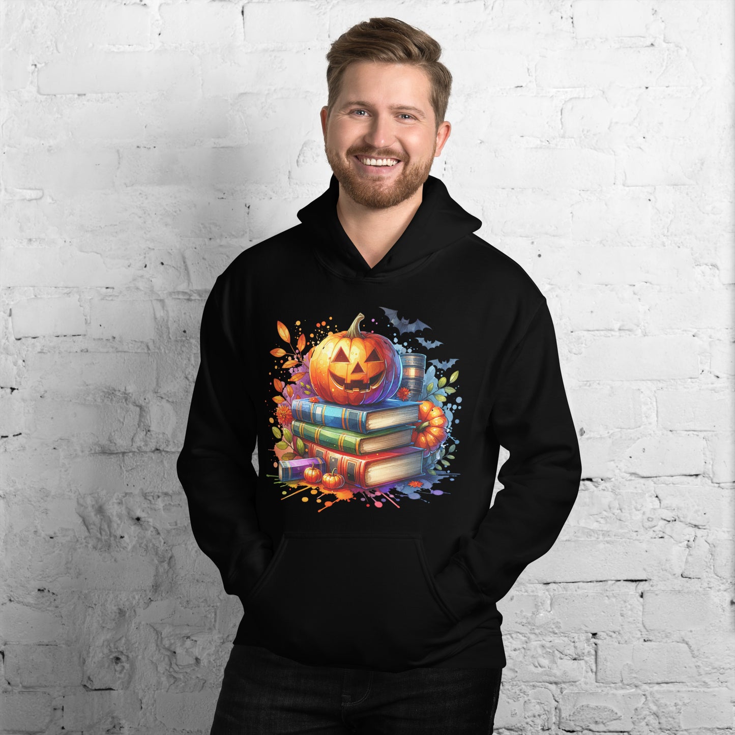 Spooky Halloween Unisex Reader Hoodie