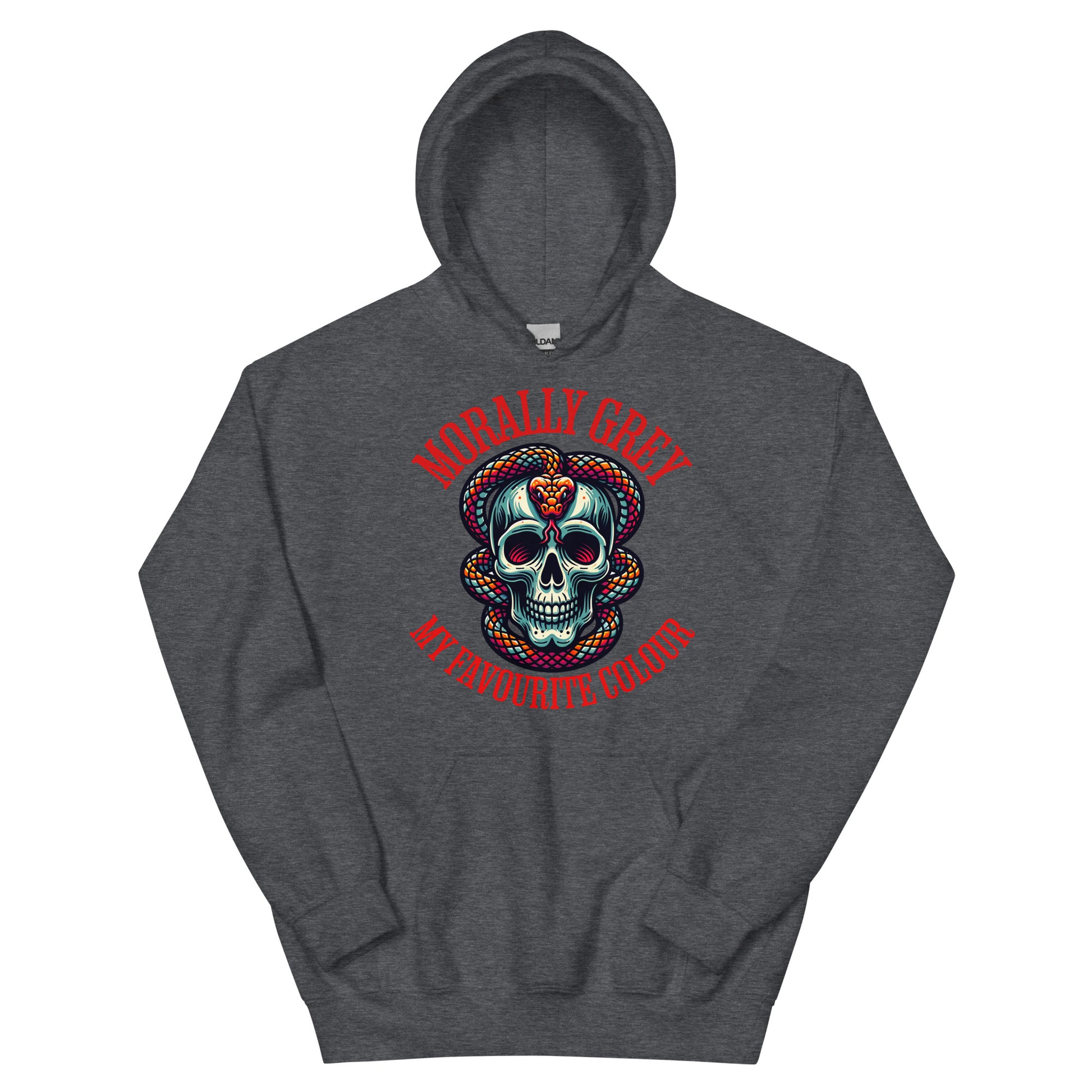 Morally Grey Unisex Hoodie - Bookslut Shirts