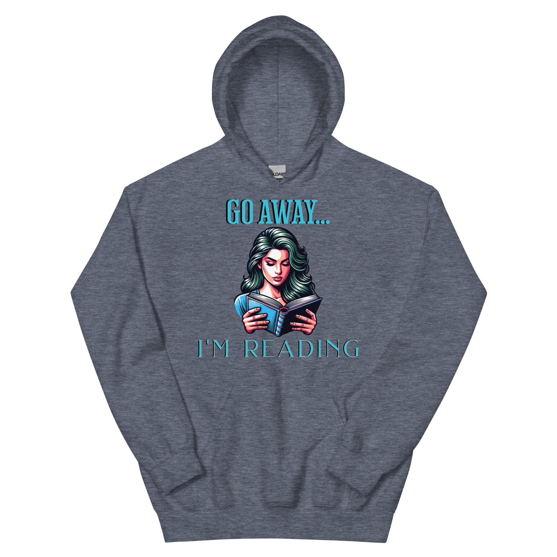 I'm Reading... Unisex Cozy Hoodie - Bookslut Shirts