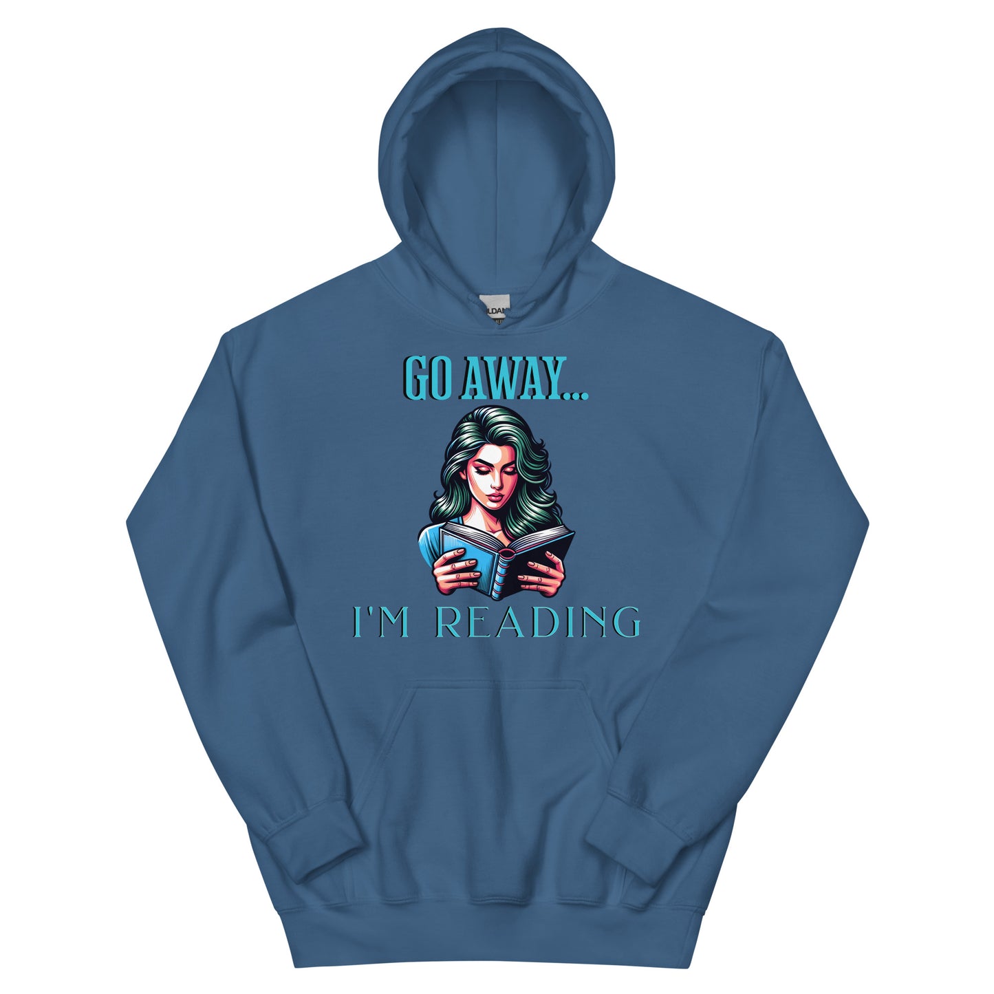 I'm Reading... Unisex Cozy Hoodie - Bookslut Shirts