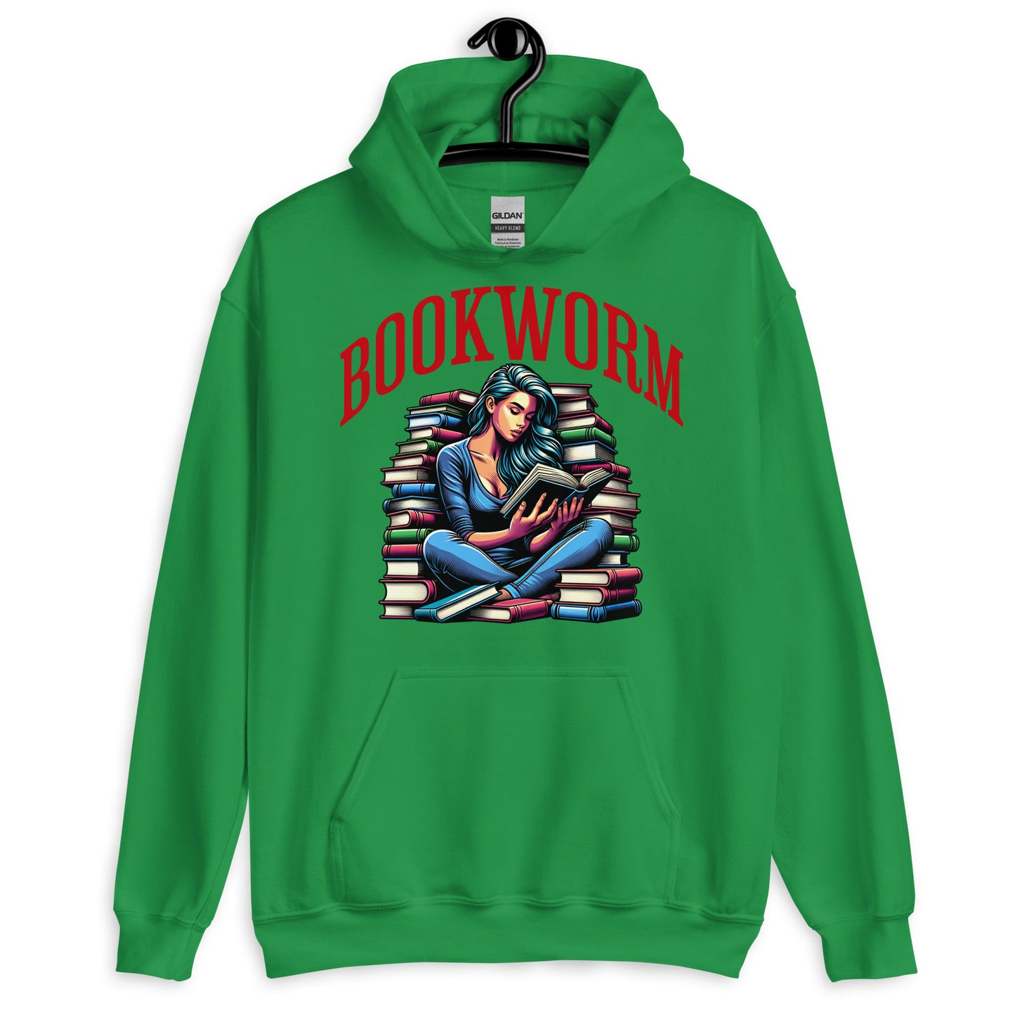 Bookworm Unisex Hoodie - Bookslut Shirts