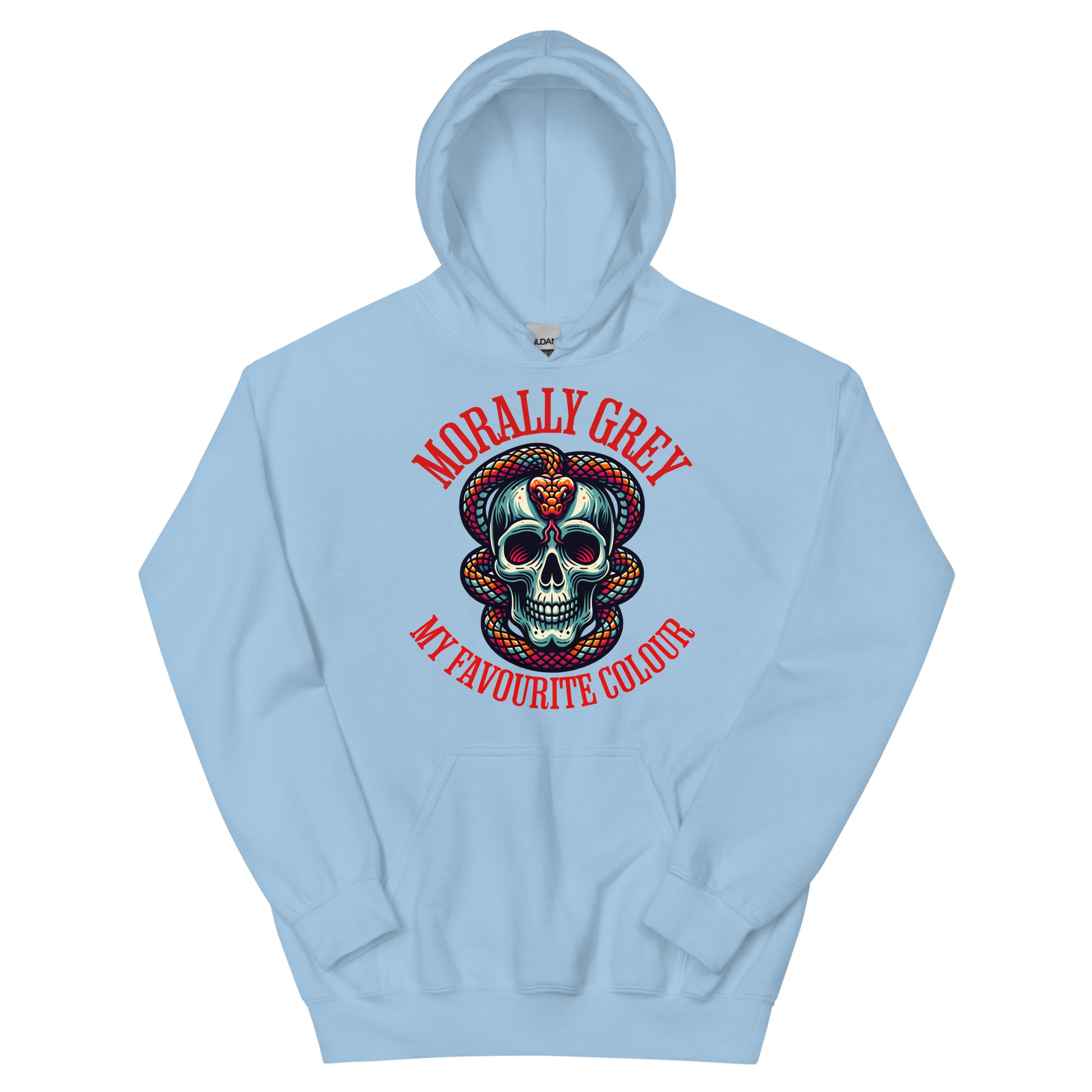 Morally Grey Unisex Hoodie - Bookslut Shirts