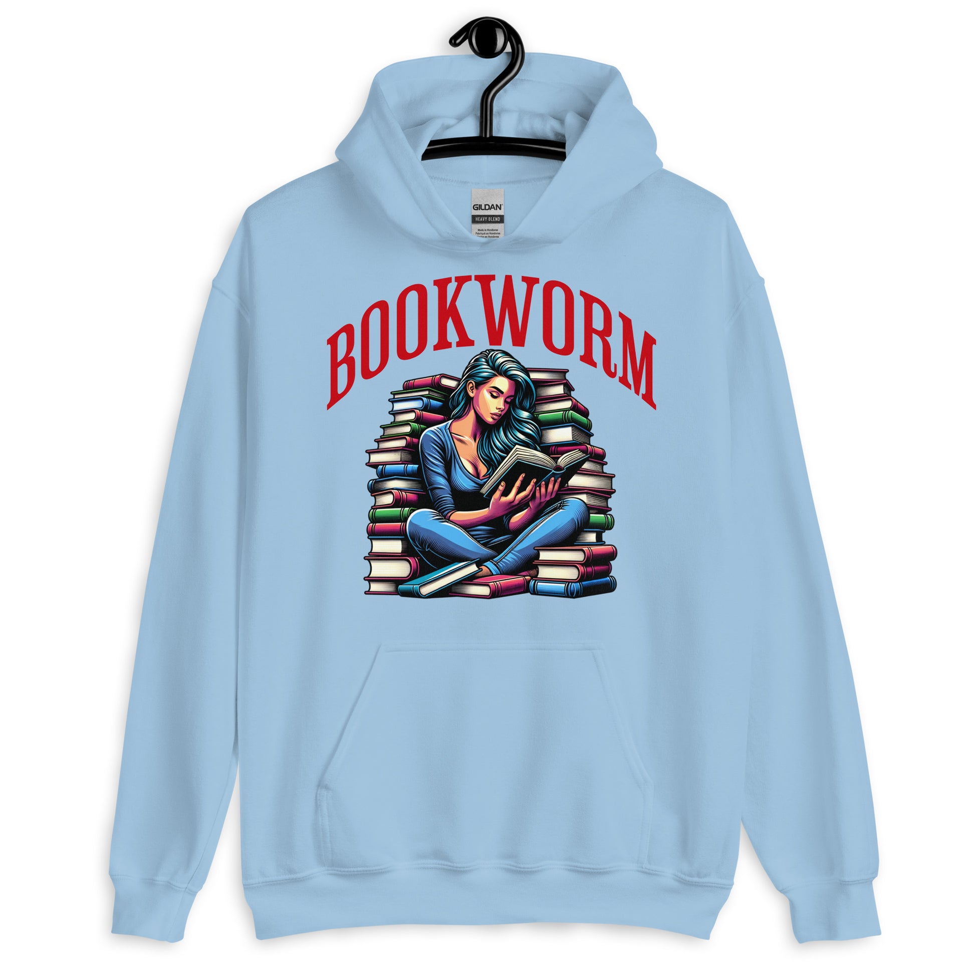 Bookworm Unisex Hoodie - Bookslut Shirts