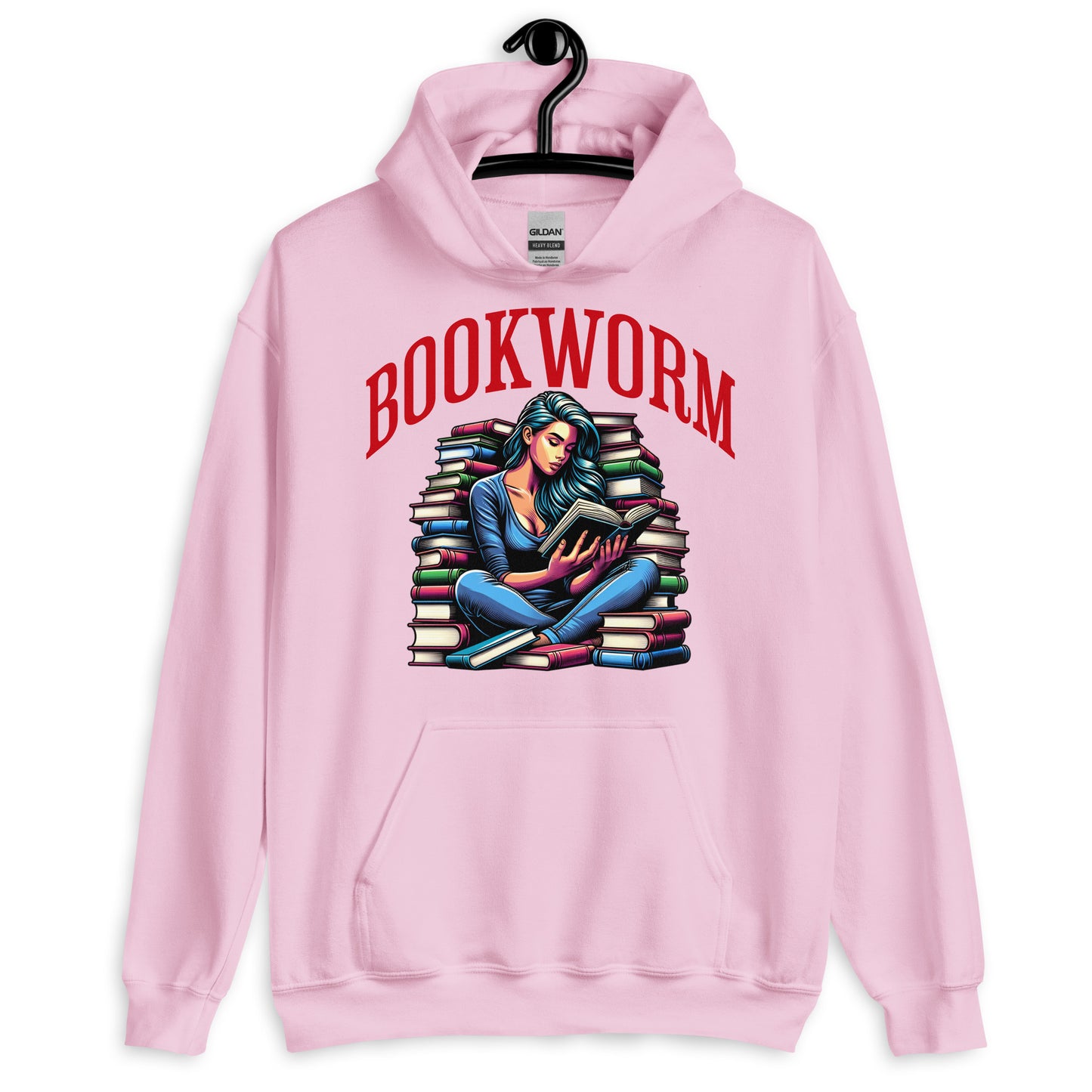 Bookworm Unisex Hoodie - Bookslut Shirts