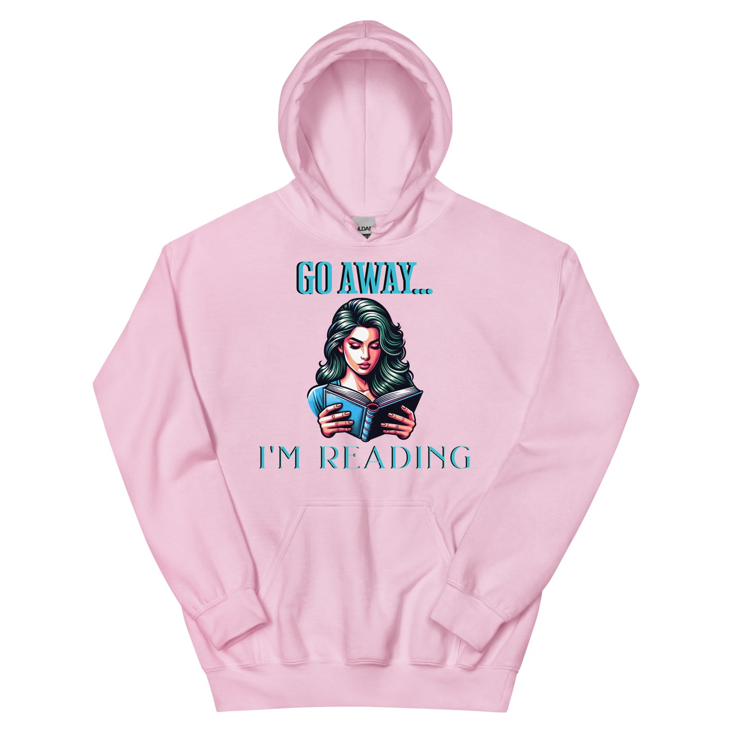 I'm Reading... Unisex Cozy Hoodie - Bookslut Shirts