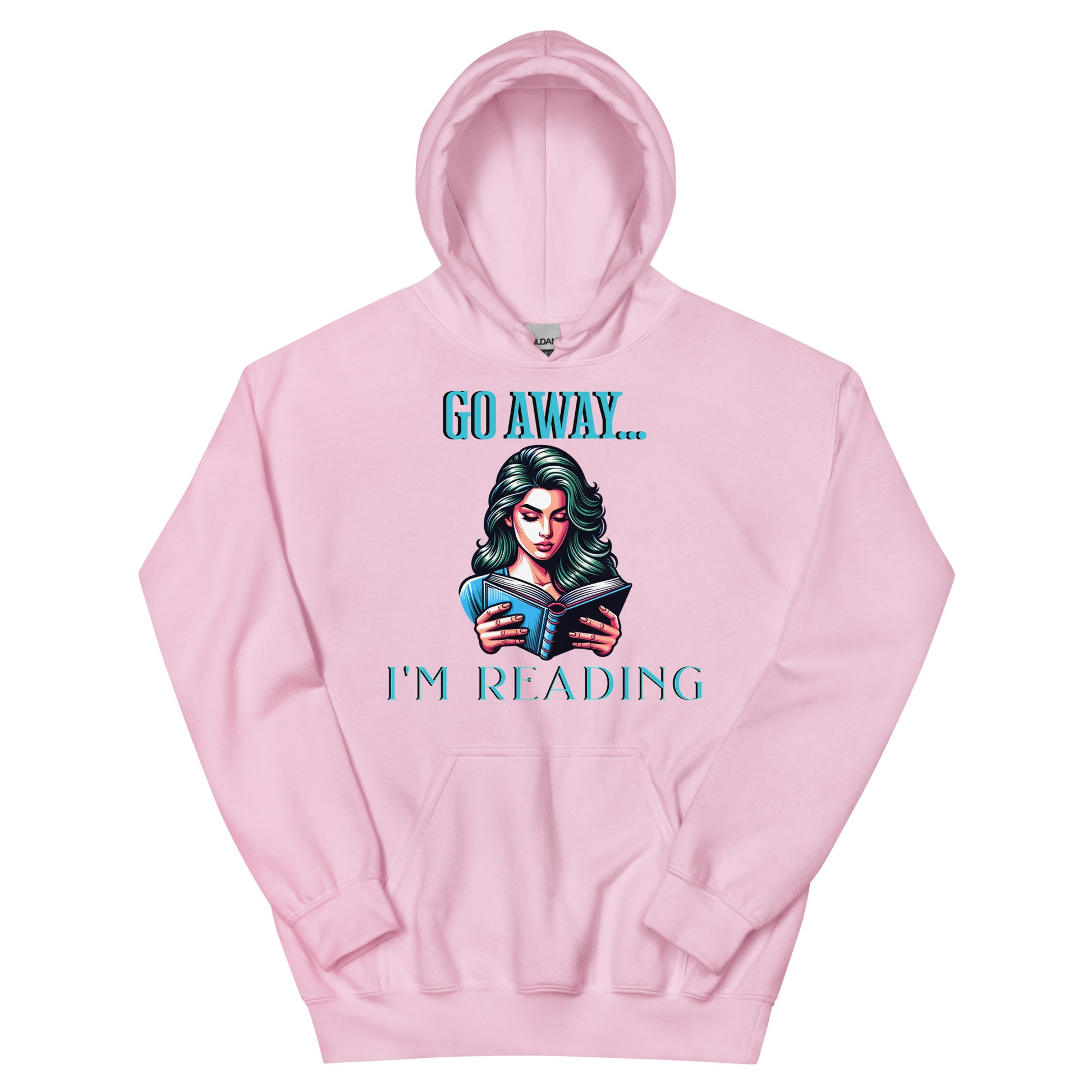 I'm Reading... Unisex Cozy Hoodie - Bookslut Shirts