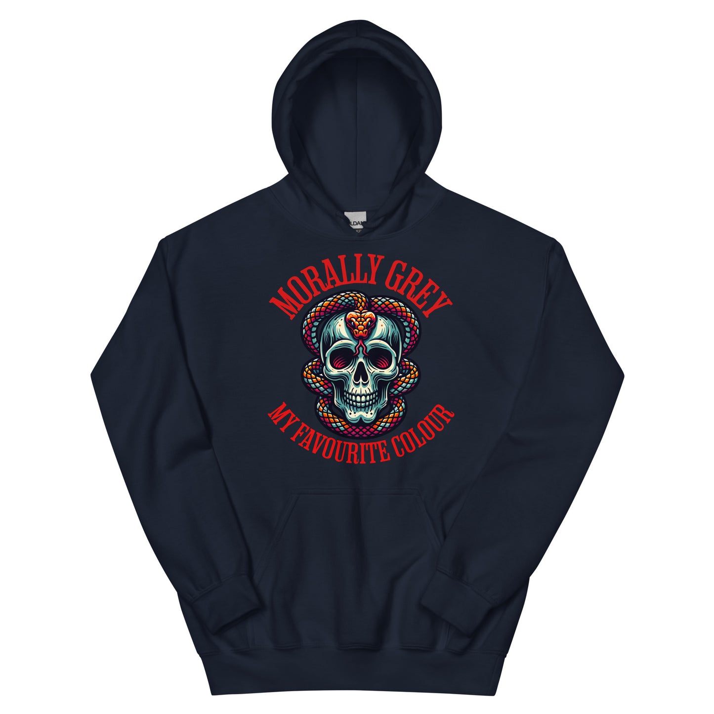 Morally Grey Unisex Hoodie - Bookslut Shirts