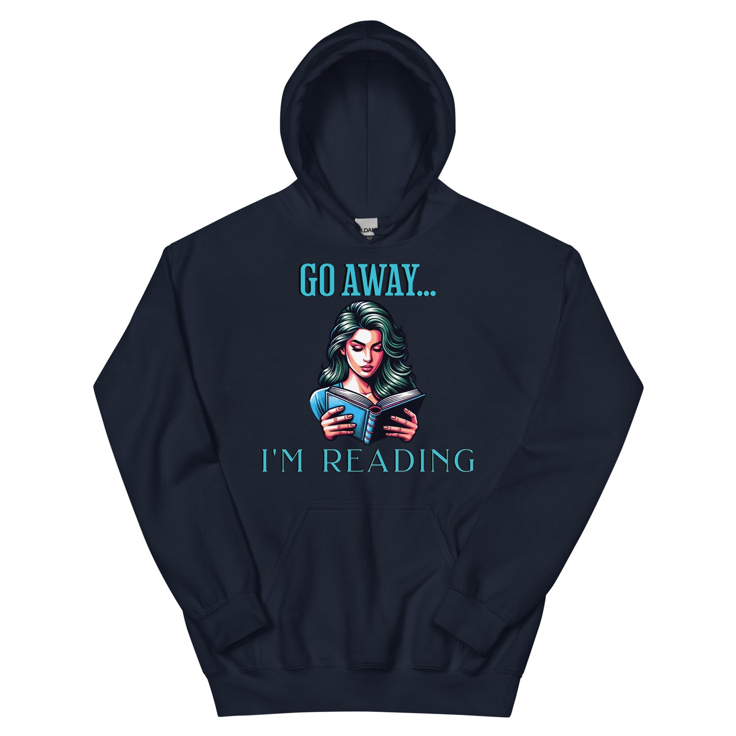 I'm Reading... Unisex Cozy Hoodie - Bookslut Shirts