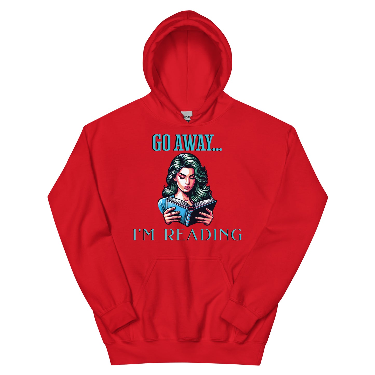 I'm Reading... Unisex Cozy Hoodie - Bookslut Shirts