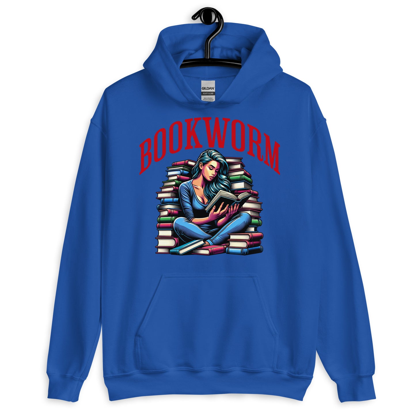 Bookworm Unisex Hoodie - Bookslut Shirts