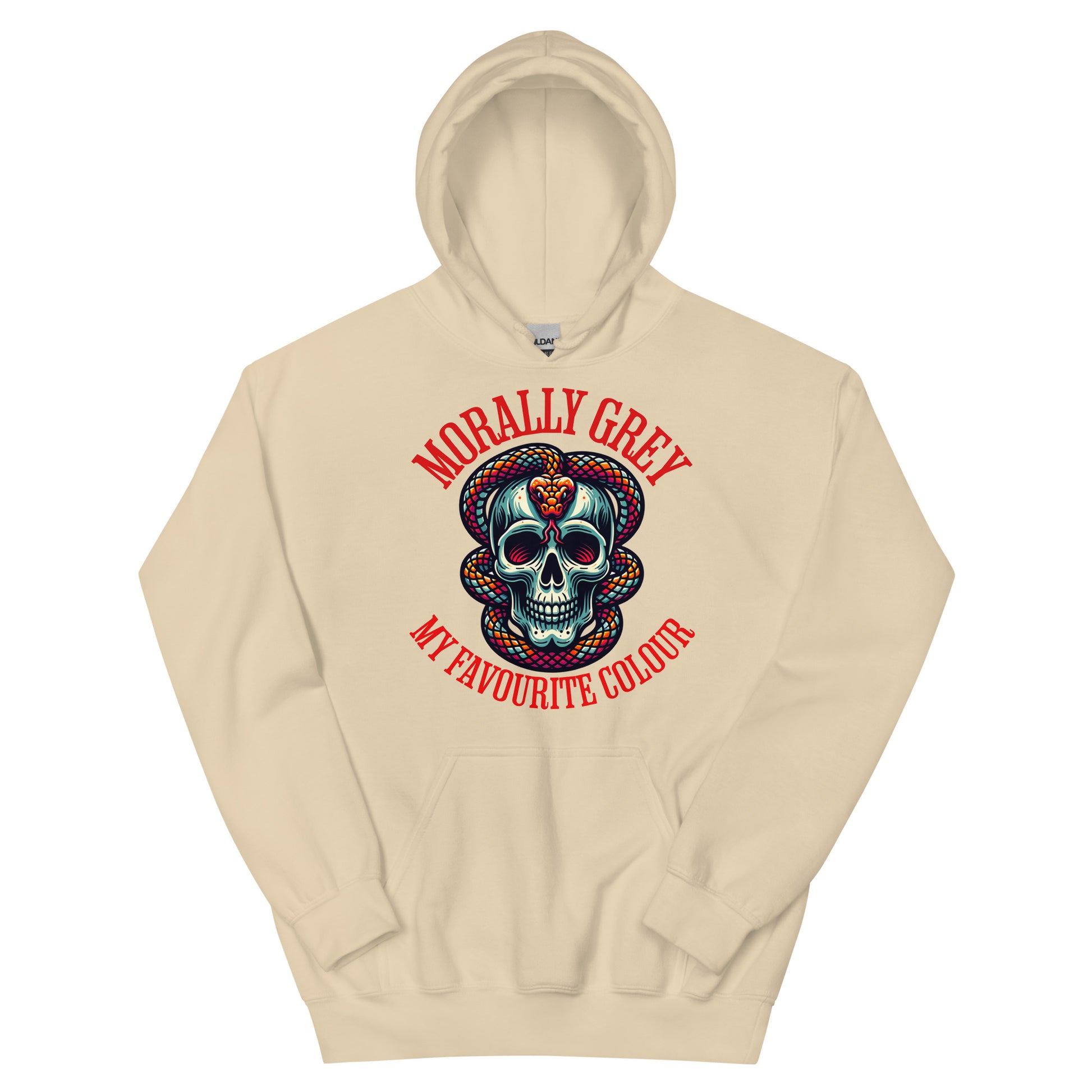 Morally Grey Unisex Hoodie - Bookslut Shirts