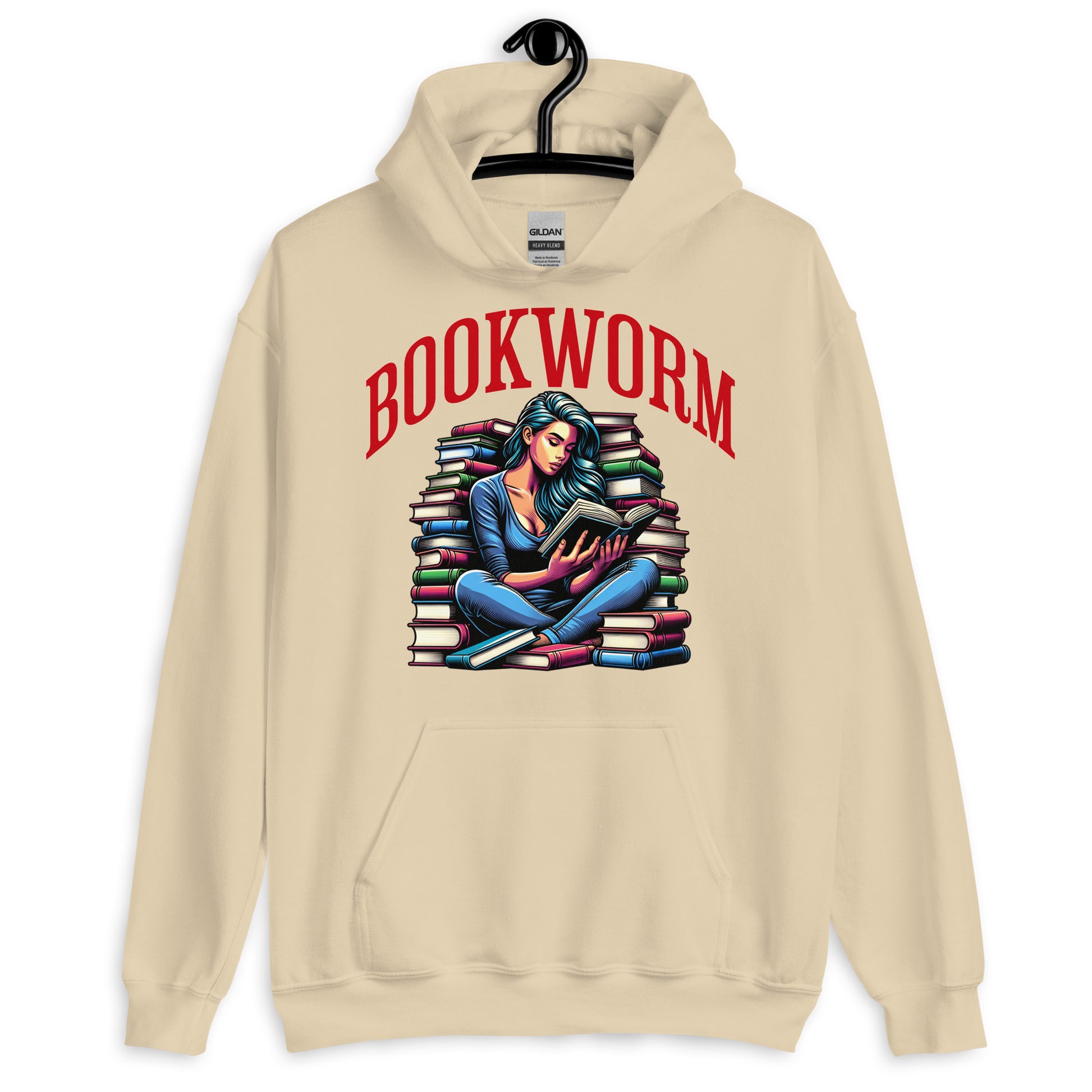 Bookworm Unisex Hoodie - Bookslut Shirts