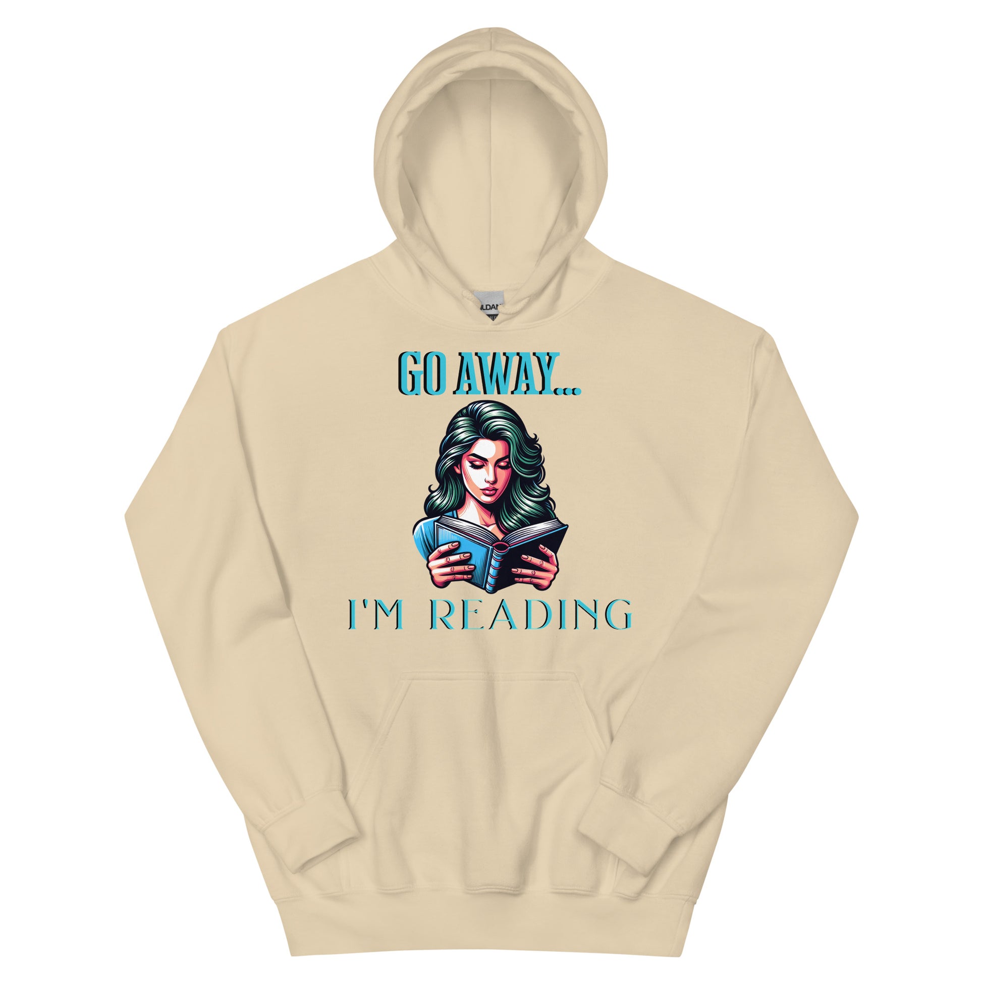 I'm Reading... Unisex Cozy Hoodie - Bookslut Shirts