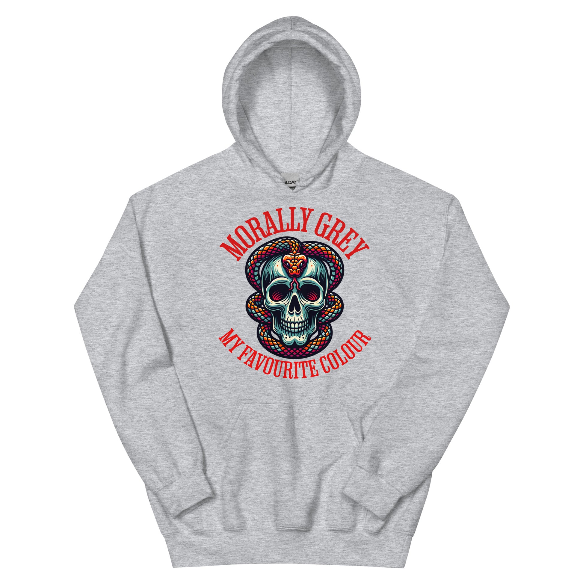 Morally Grey Unisex Hoodie - Bookslut Shirts