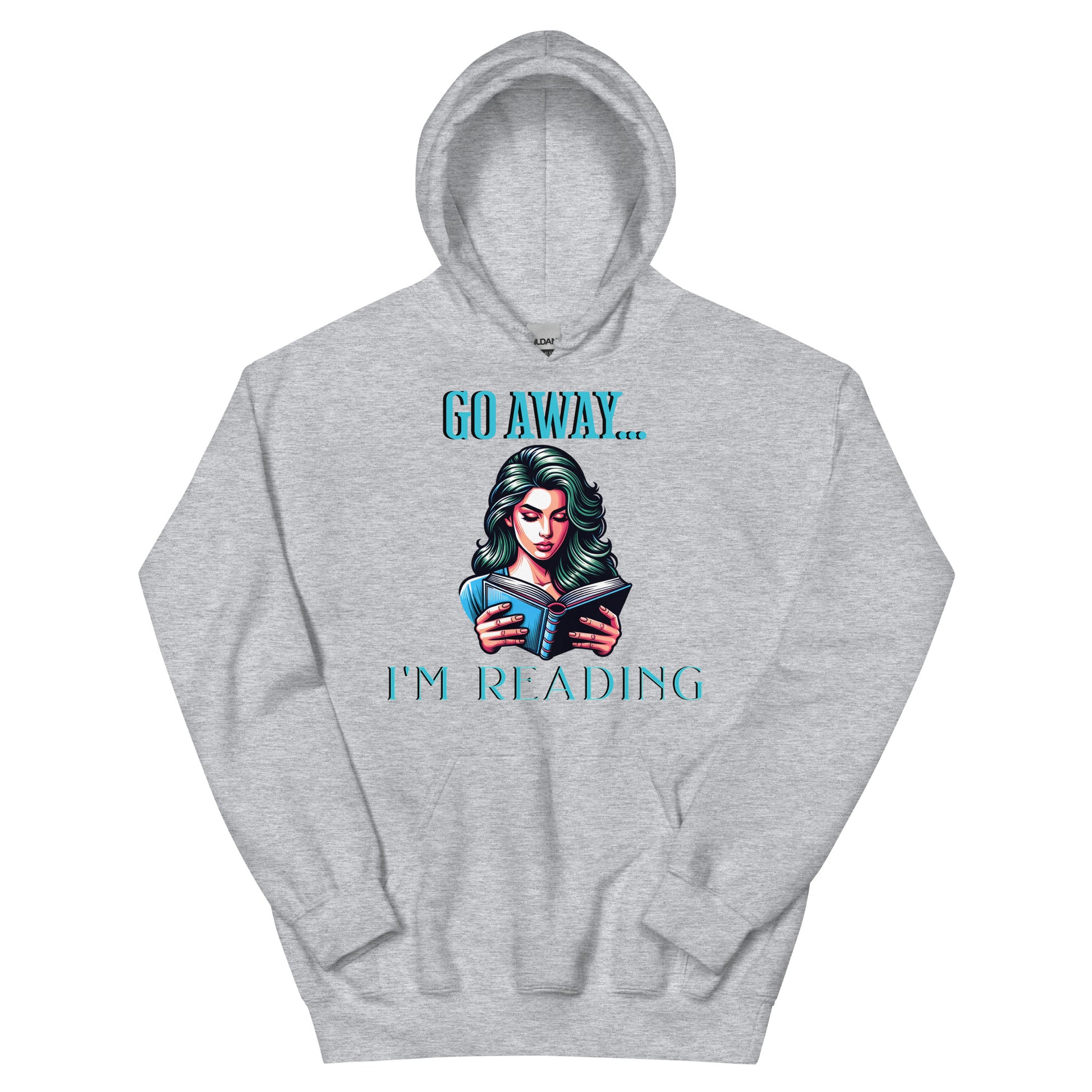 I'm Reading... Unisex Cozy Hoodie - Bookslut Shirts