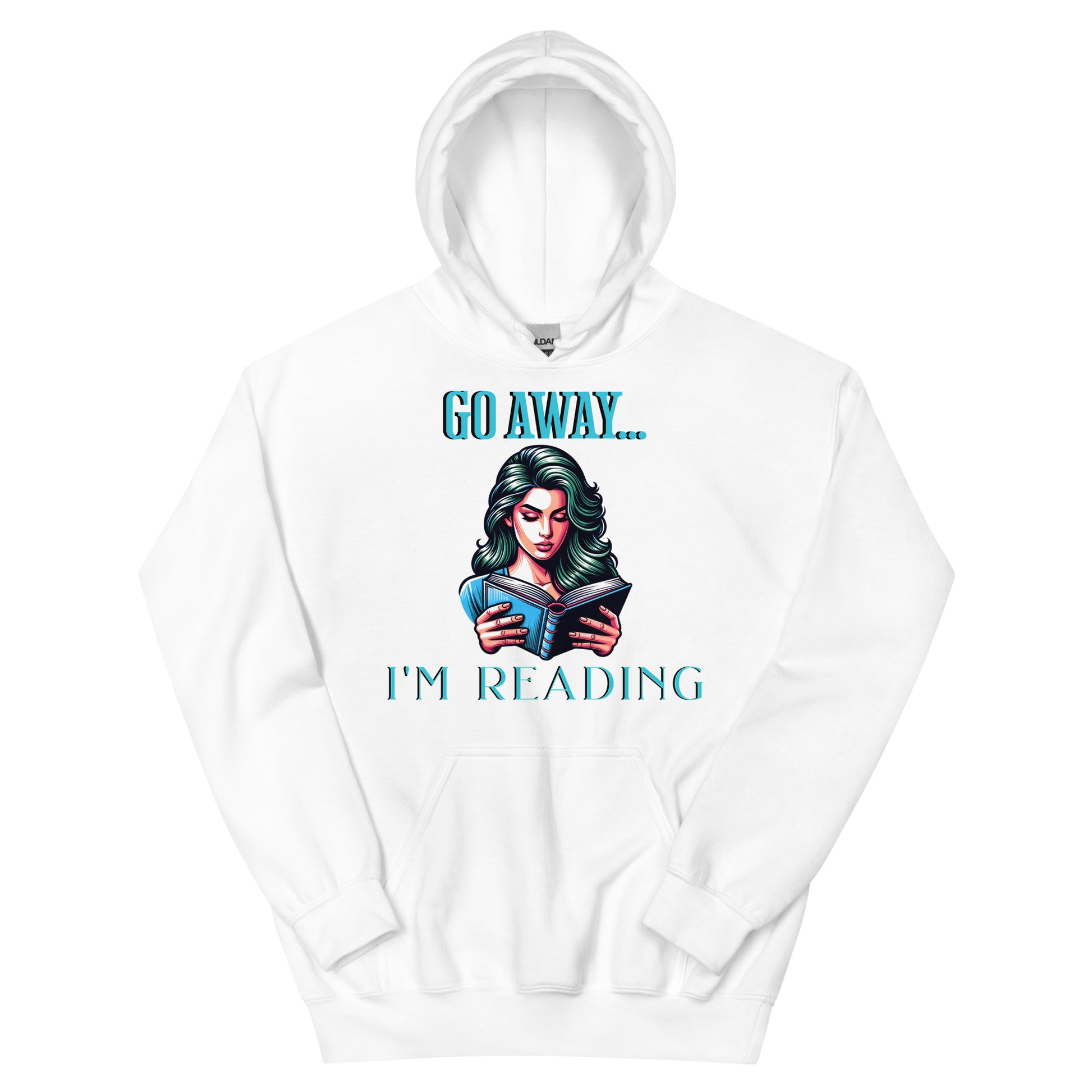 I'm Reading... Unisex Cozy Hoodie - Bookslut Shirts