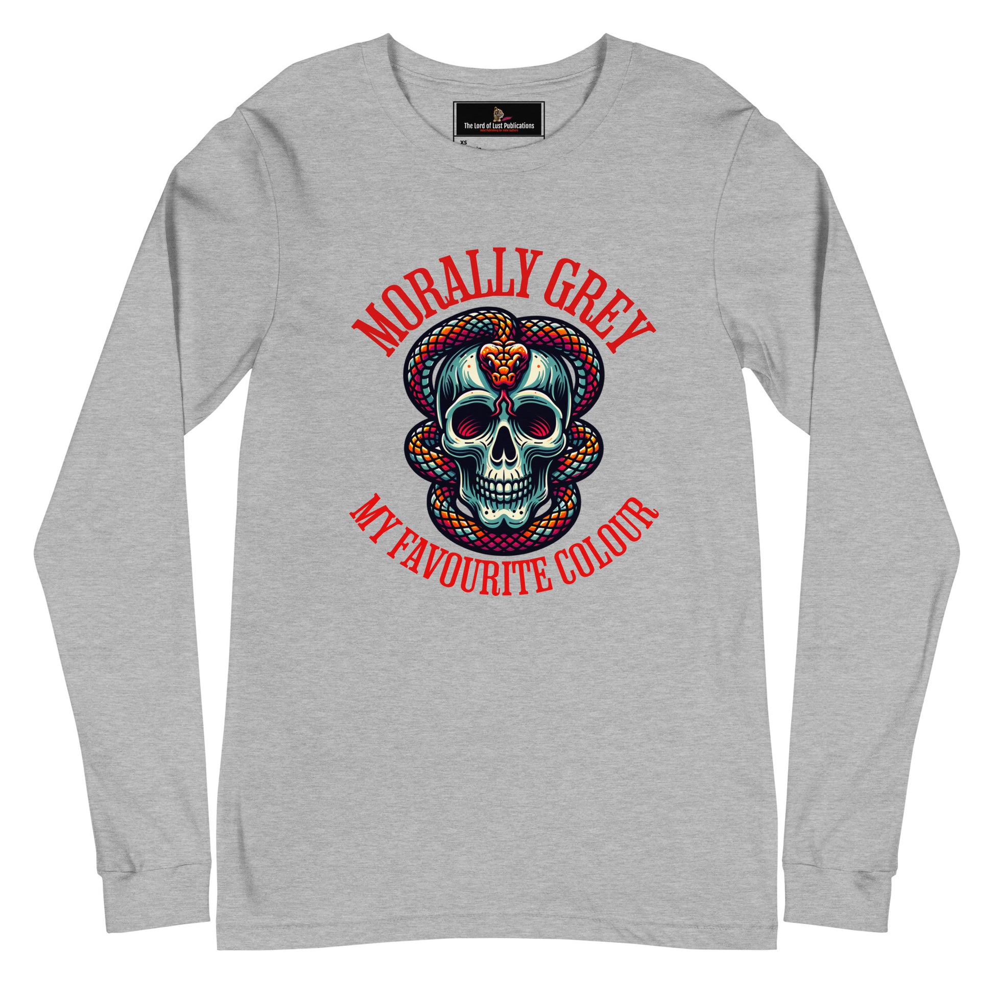 Morally Grey Unisex Long Sleeve Tee - Bookslut Shirts