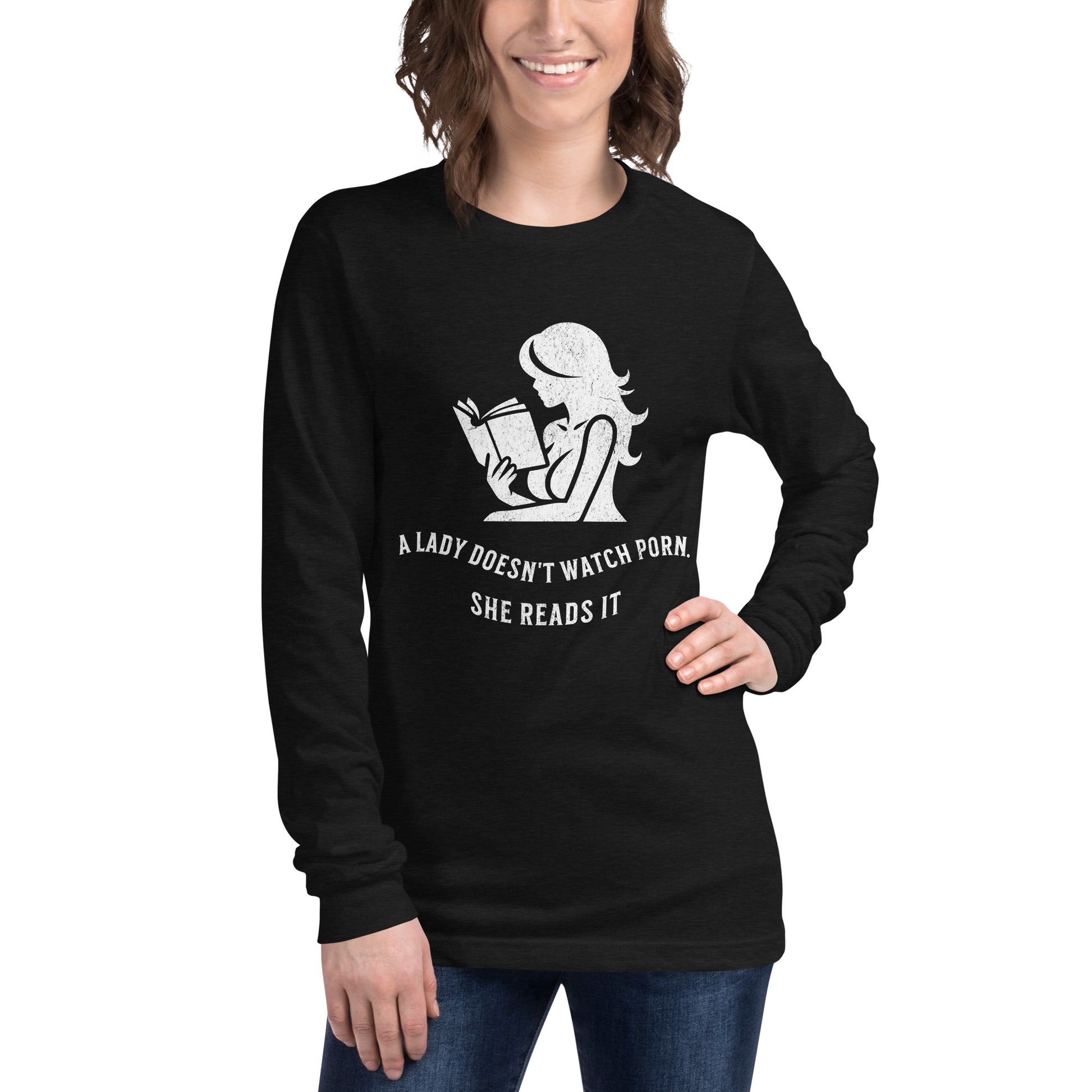 ALDWP Unisex Long Sleeve Tee - Bookslut Shirts