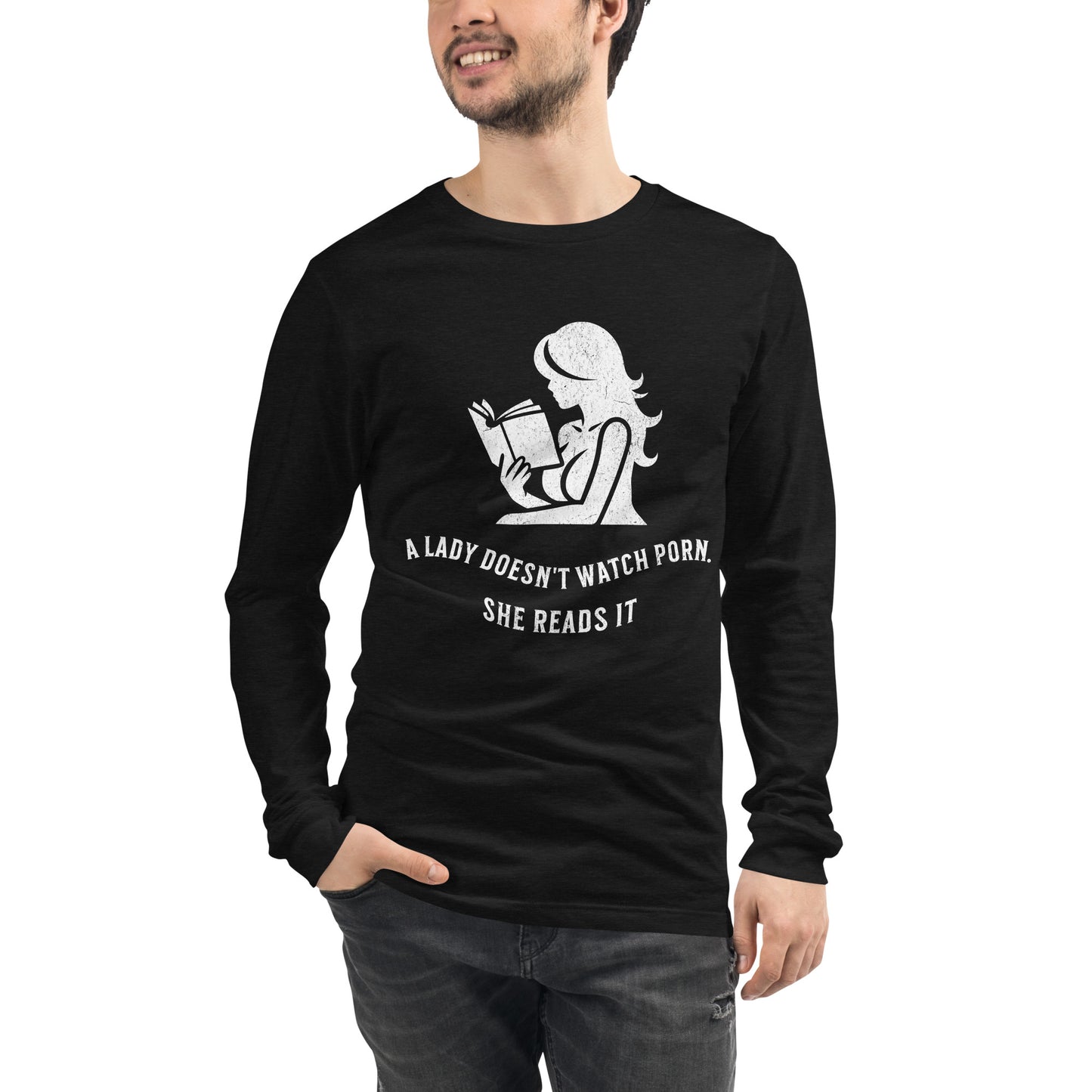 ALDWP Unisex Long Sleeve Tee - Bookslut Shirts