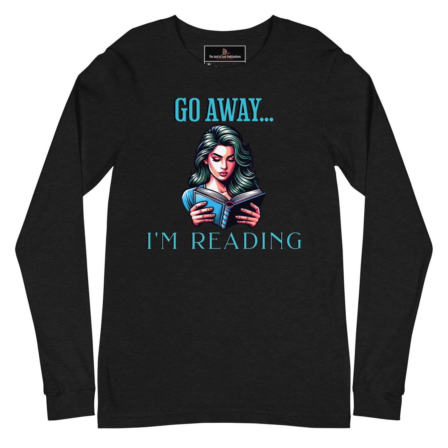 I'm Reading... Unisex Long Sleeve Tee - Bookslut Shirts