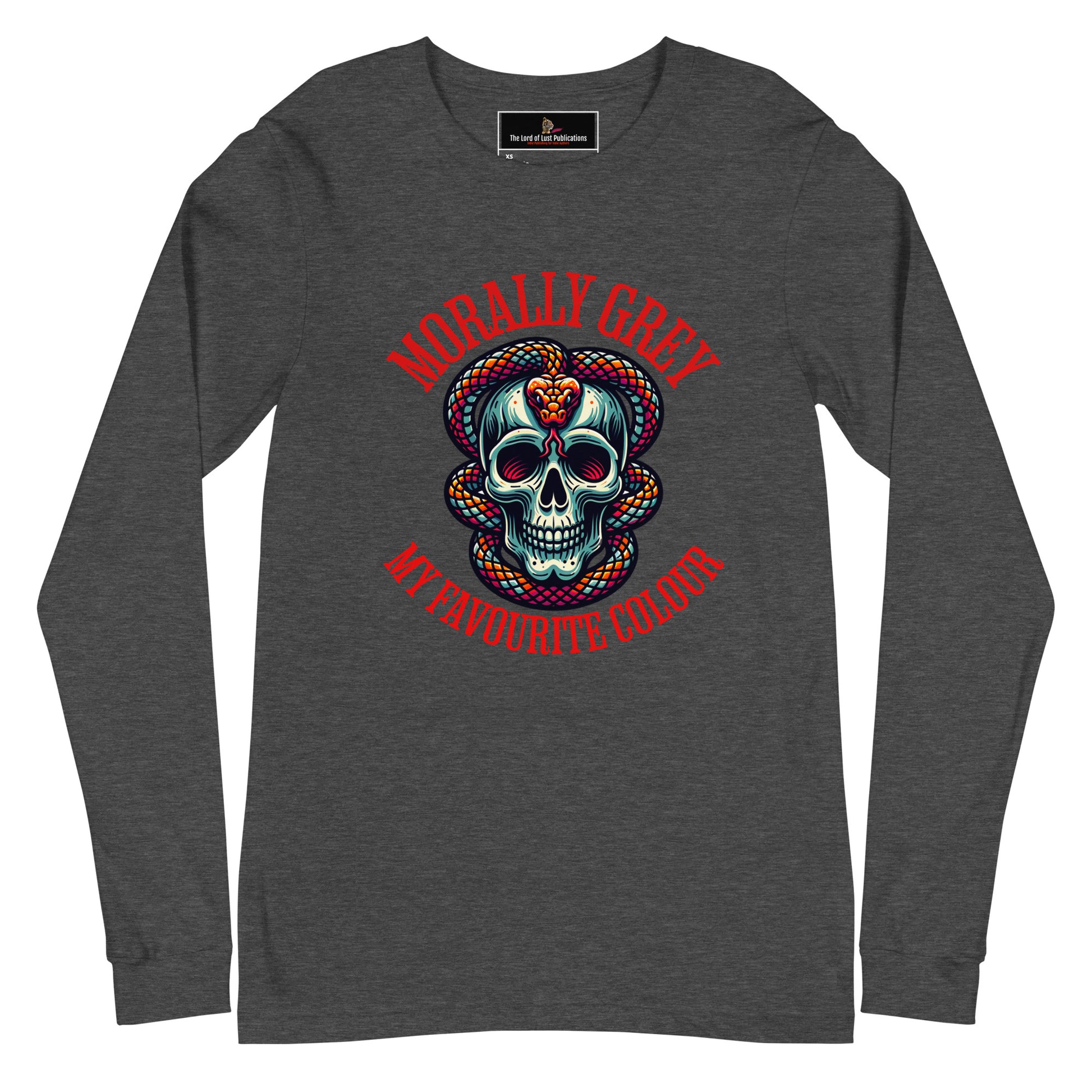 Morally Grey Unisex Long Sleeve Tee - Bookslut Shirts