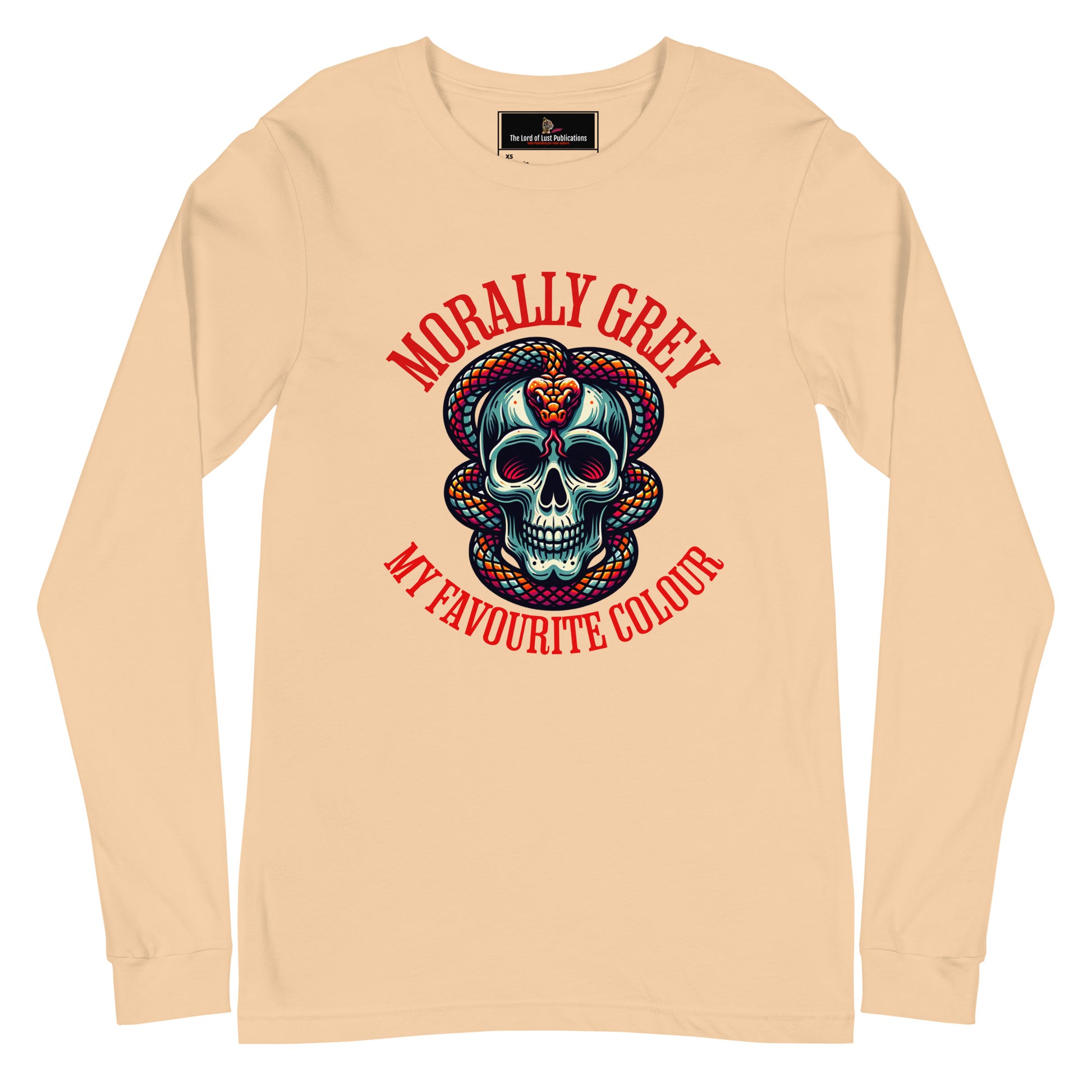 Morally Grey Unisex Long Sleeve Tee - Bookslut Shirts