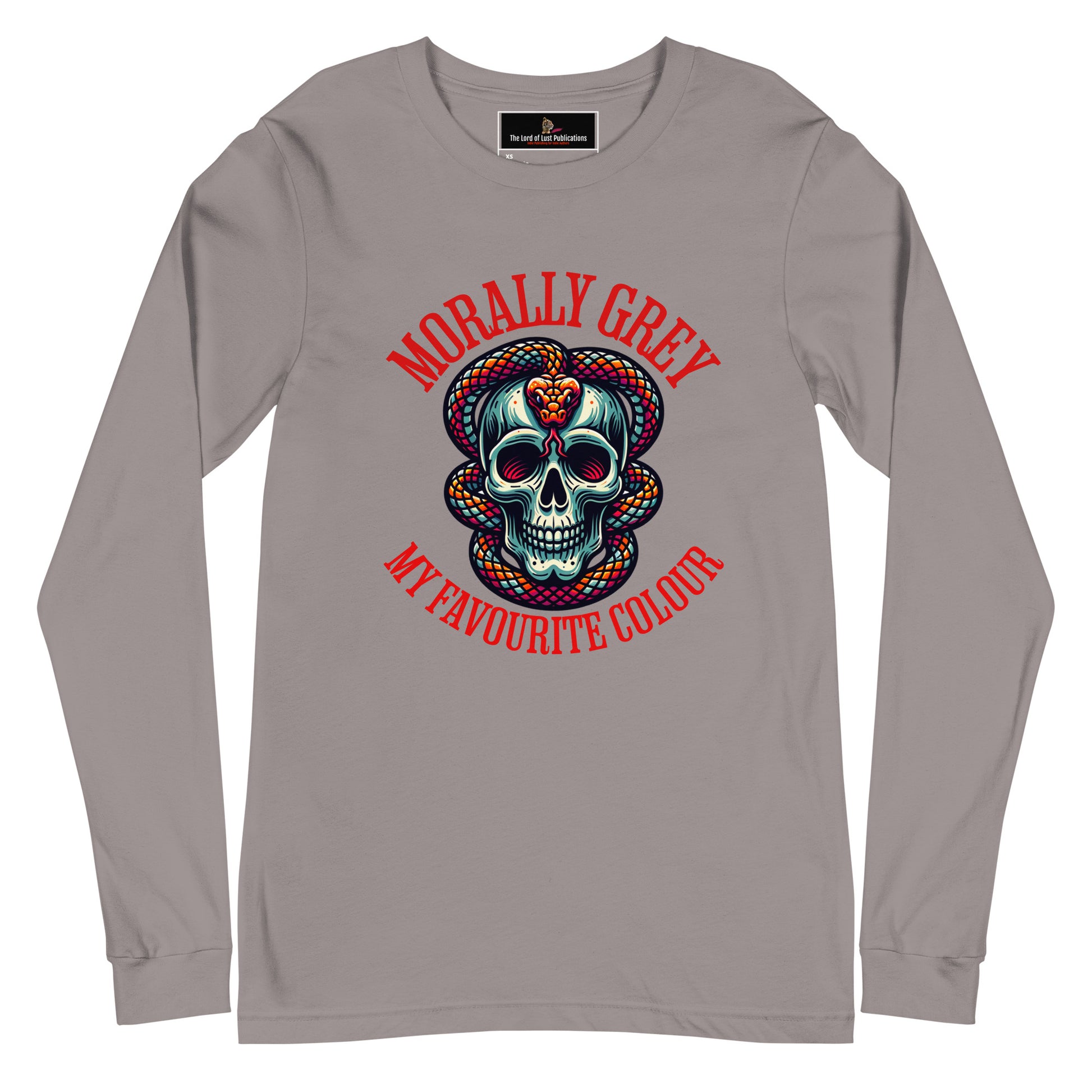 Morally Grey Unisex Long Sleeve Tee - Bookslut Shirts