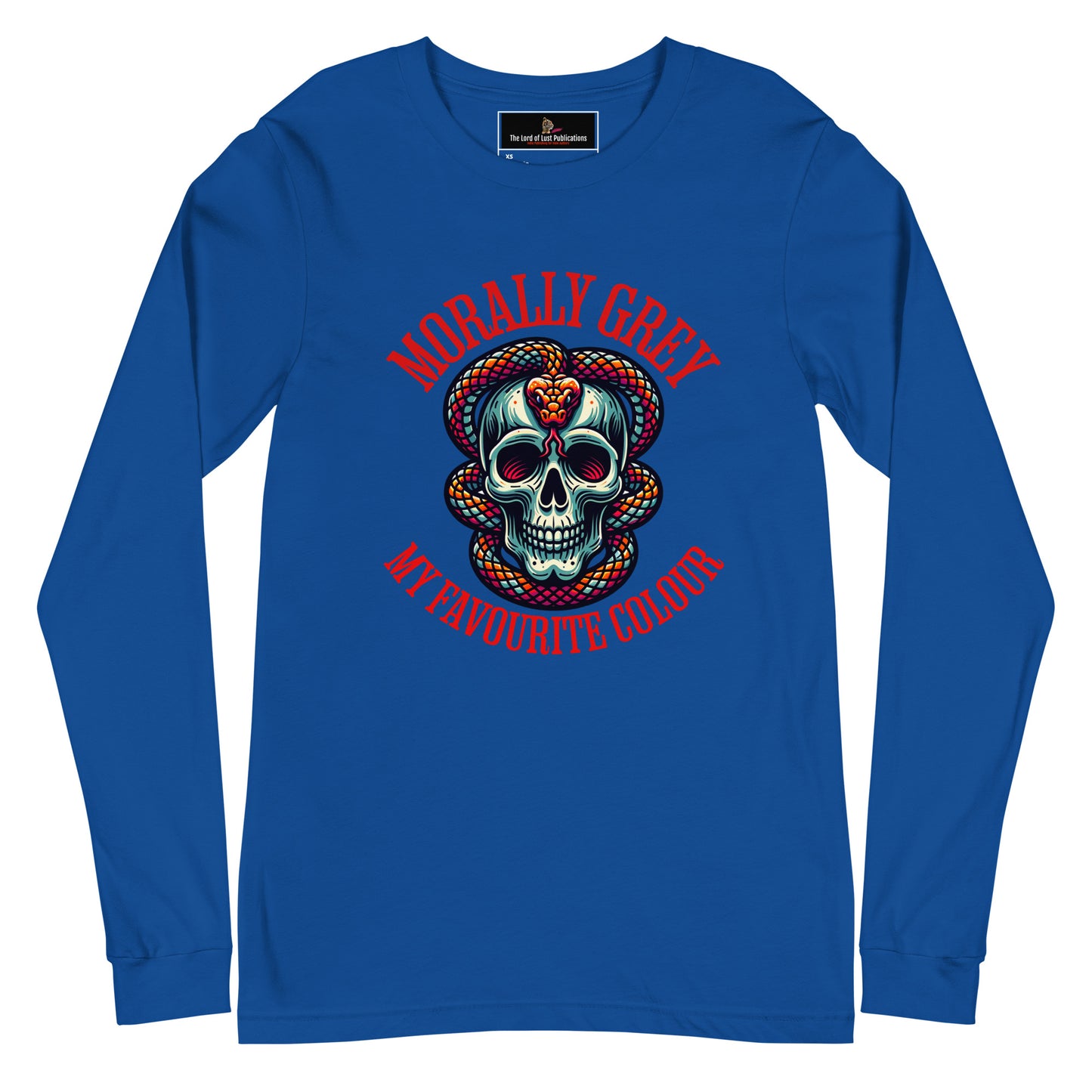 Morally Grey Unisex Long Sleeve Tee - Bookslut Shirts