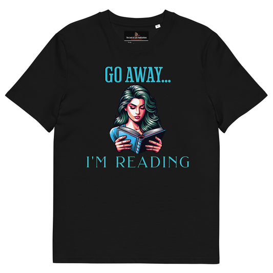 I'm Reading... Unisex organic cotton t-shirt - Bookslut Shirts