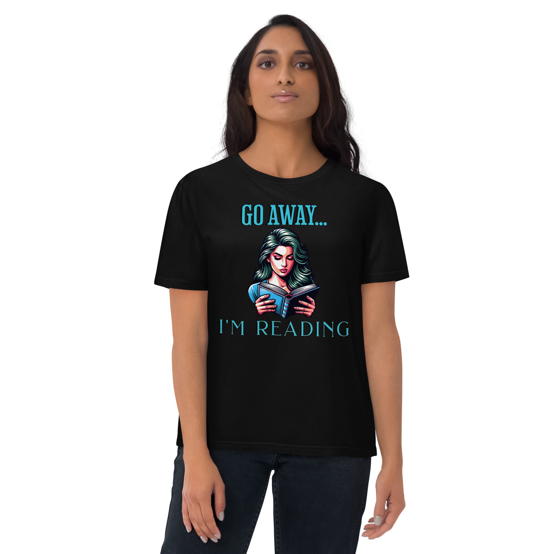 I'm Reading... Unisex organic cotton t-shirt - Bookslut Shirts