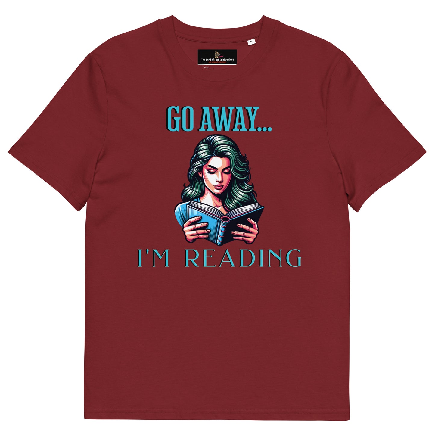 I'm Reading... Unisex organic cotton t-shirt - Bookslut Shirts