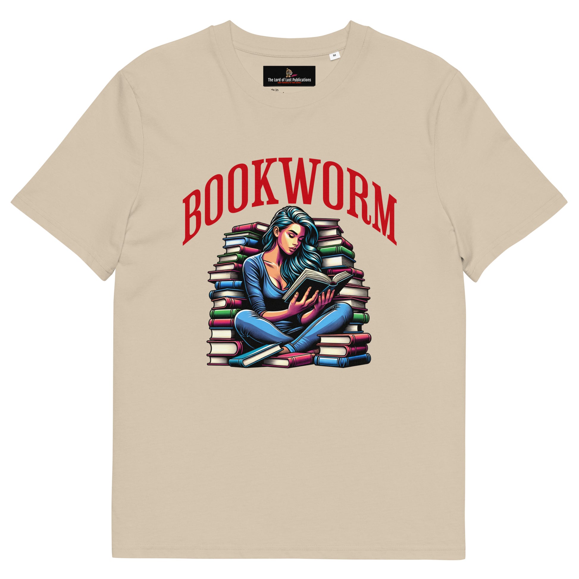 Bookworm organic cotton unisex  t-shirt - Bookslut Shirts